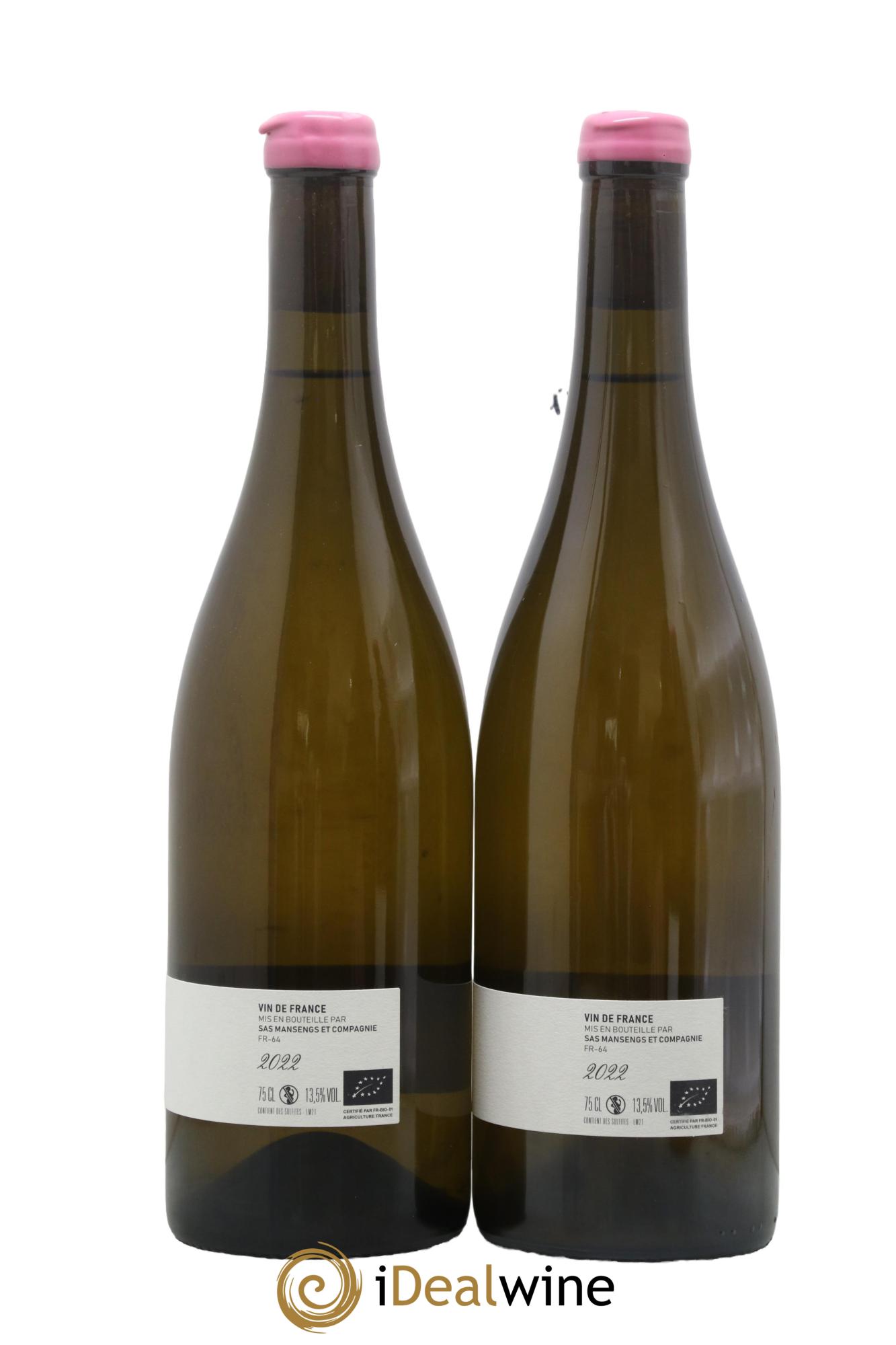 Vin de France Mansengs Jean-Baptiste Semmartin 2022 - Posten von 2 Flaschen - 1