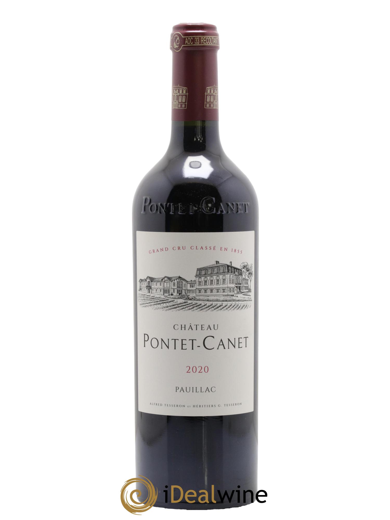 Château Pontet Canet 5ème Grand Cru Classé 2020 - Posten von 1 Flasche - 0