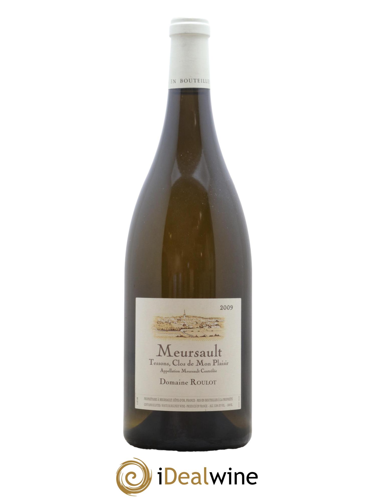 Meursault Les Tessons Clos de Mon plaisir Roulot (Domaine) 2009 - Lot de 1 magnum - 0
