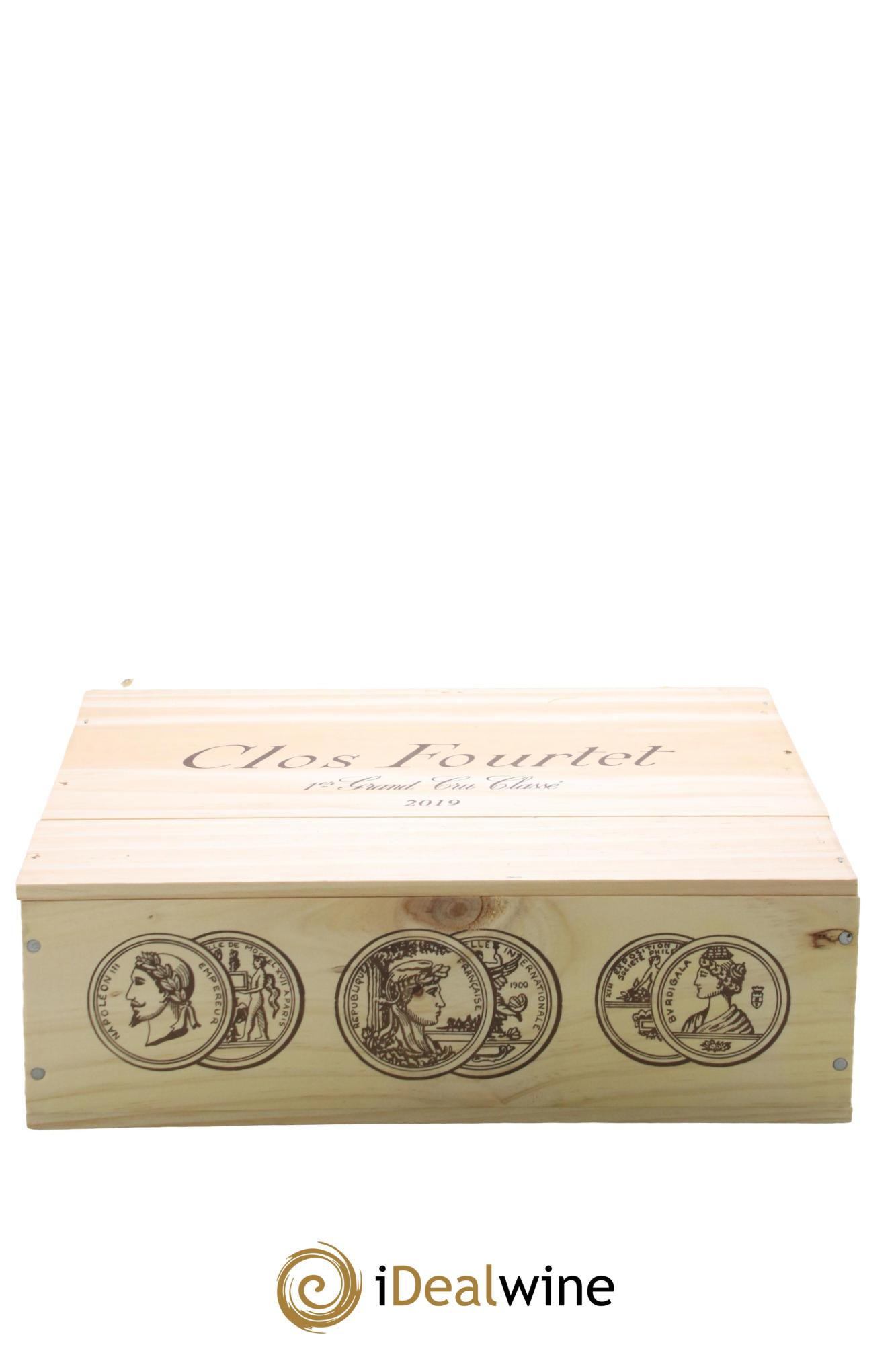 Clos Fourtet 1er Grand Cru Classé B 2019 - Lot de 3 bouteilles - 1