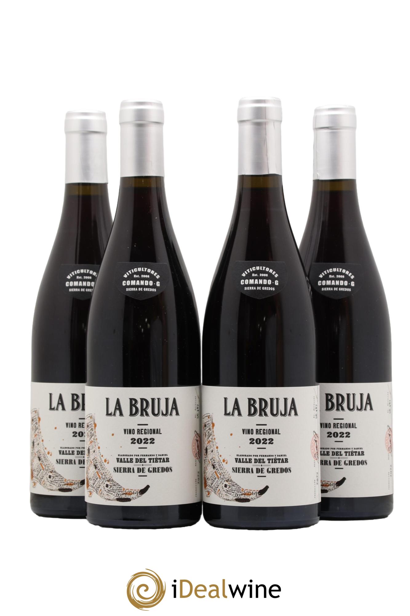 Vinos de Madrid DO Comando G La Bruja de Rozas 2022 - Lot de 4 bouteilles - 0