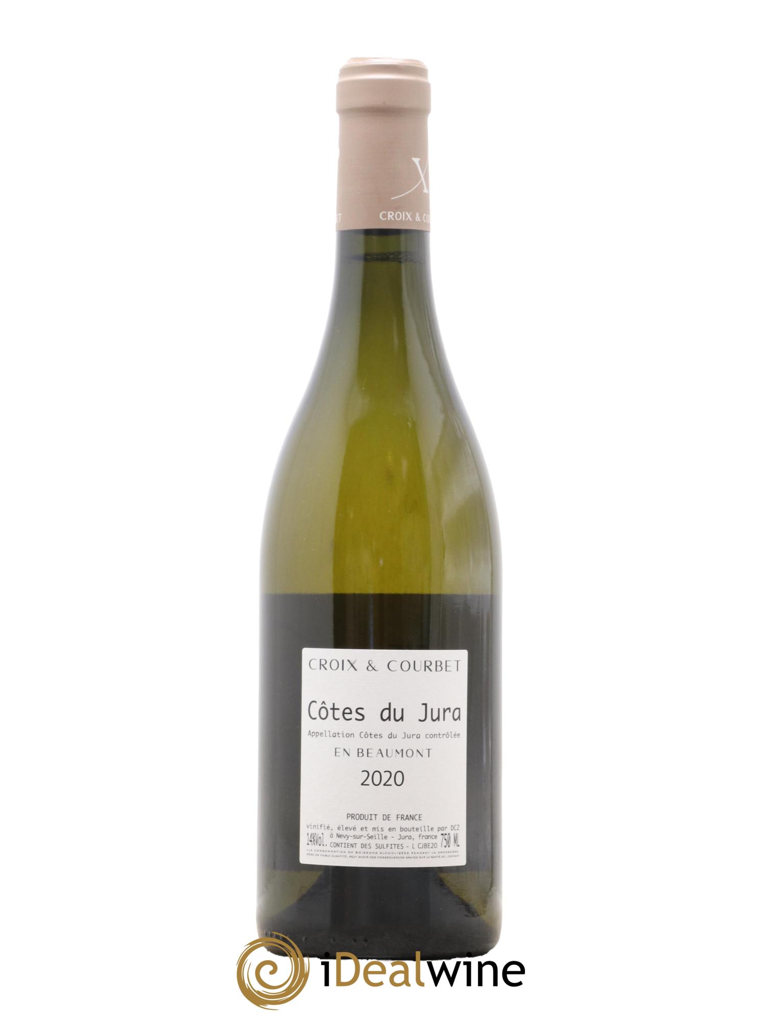 Côtes du Jura En Beaumont Croix & Courbet  2020 - Posten von 1 Flasche - 1