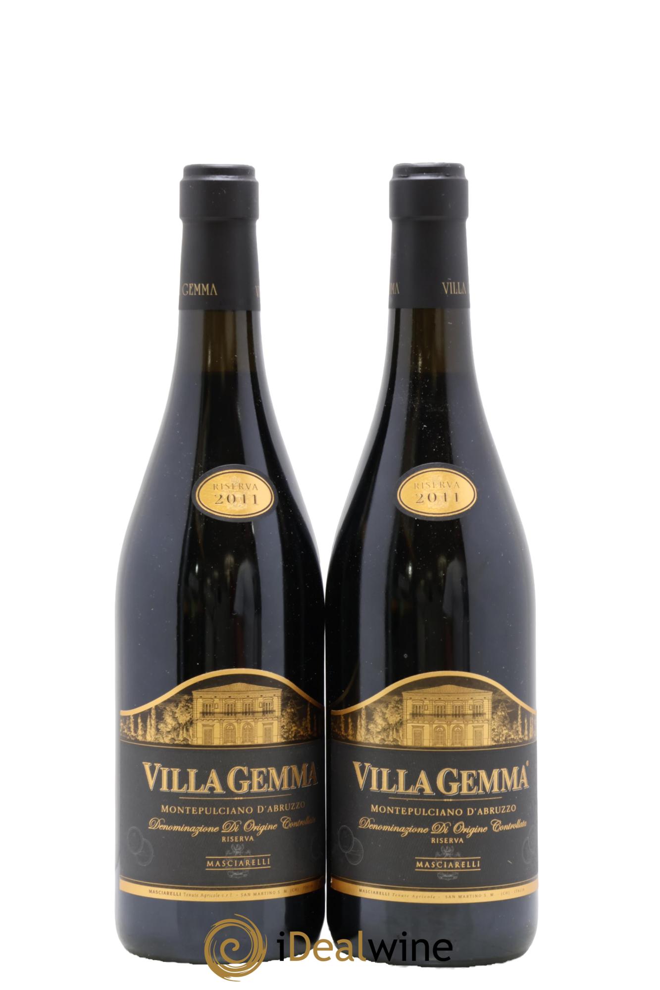 Vino Nobile di Montepulciano DOCG Riserva Villa Gemma Masciarelli 2011 - Lot de 2 bouteilles - 0