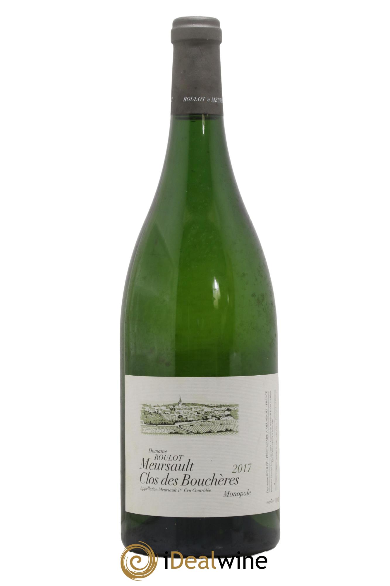 Meursault 1er Cru Clos des Bouchères Roulot (Domaine) 2017 - Lot de 1 magnum - 0