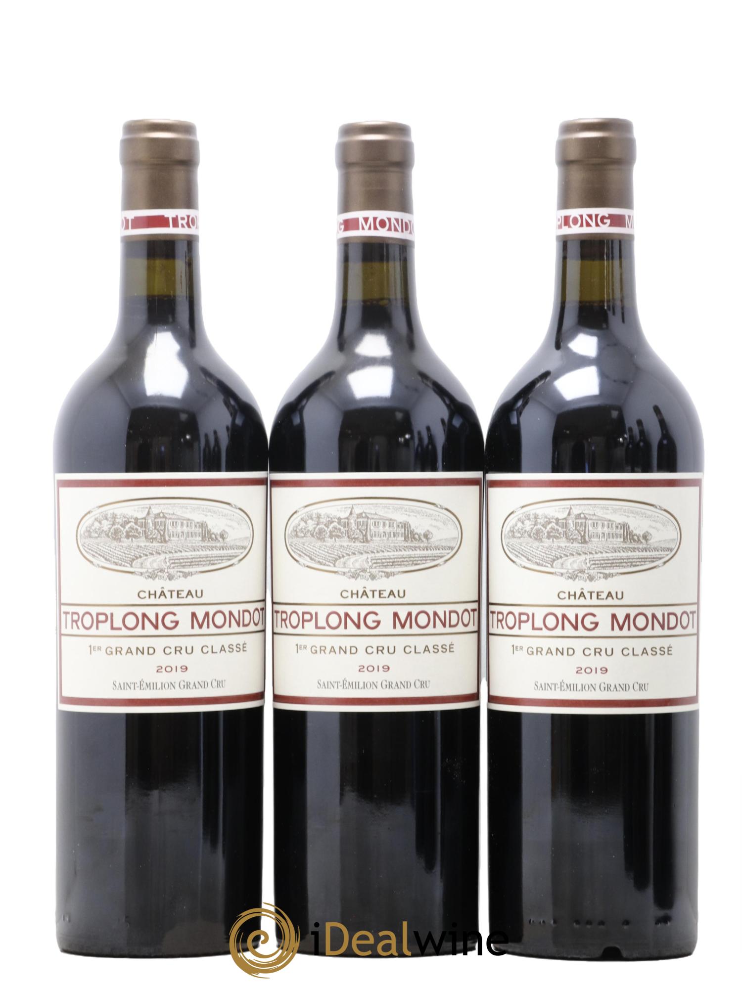 Château Troplong Mondot 1er Grand Cru Classé B 2019 - Posten von 6 Flaschen - 1