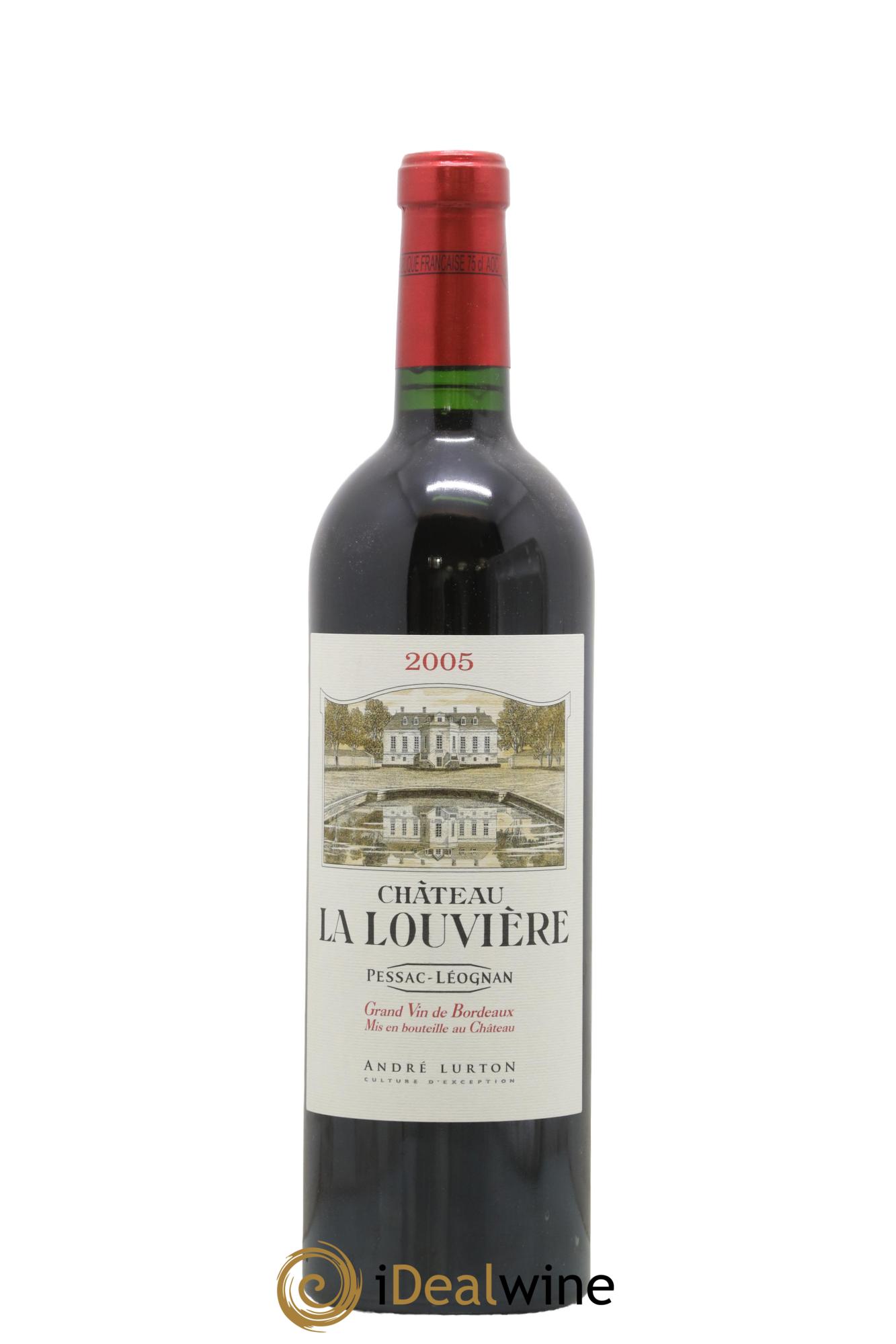 Château la Louvière 2005 - Lot de 1 bouteille - 0