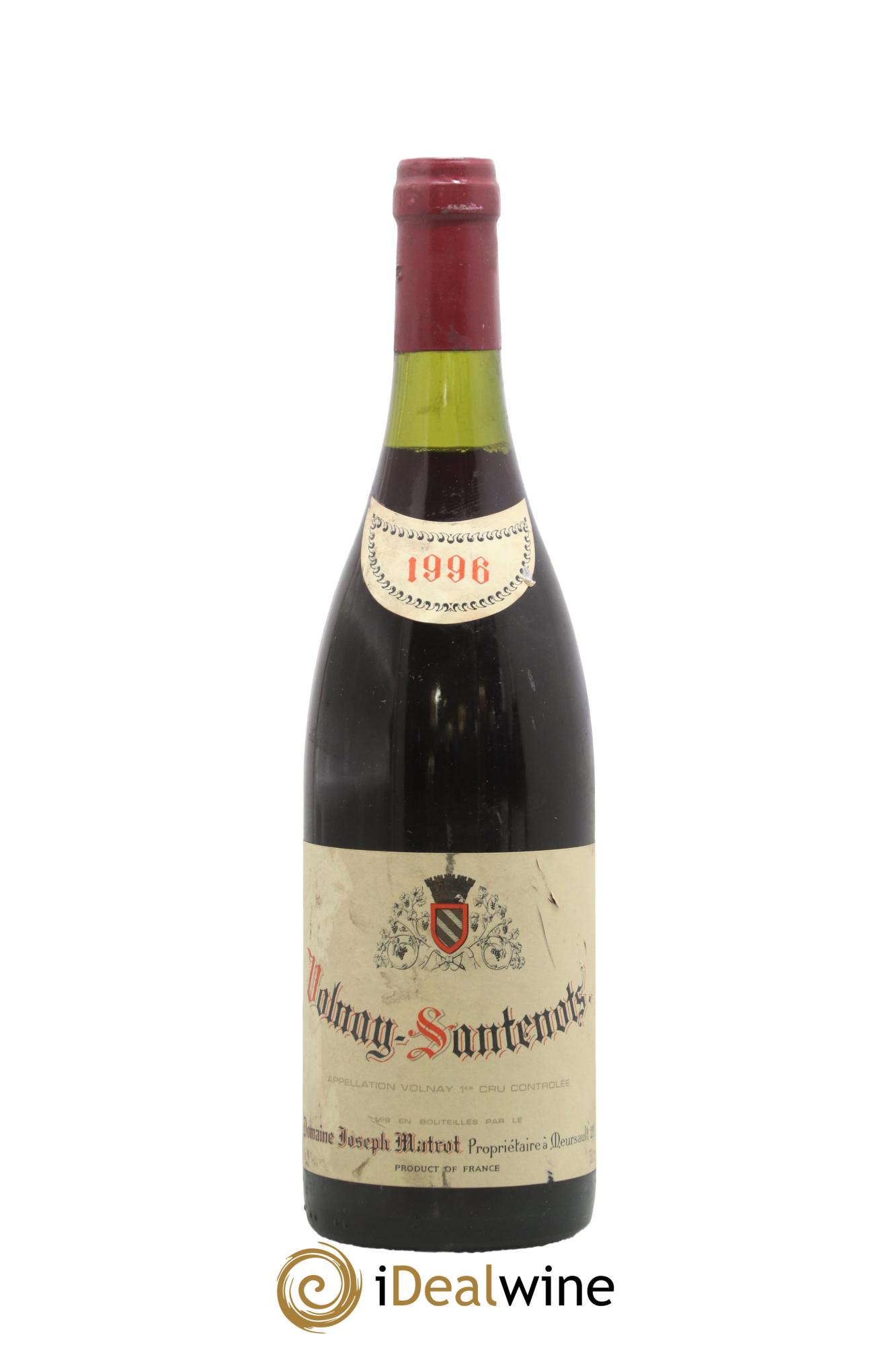 Volnay 1er Cru Santenots Matrot (Domaine) 1996 - Lot de 1 bouteille - 0