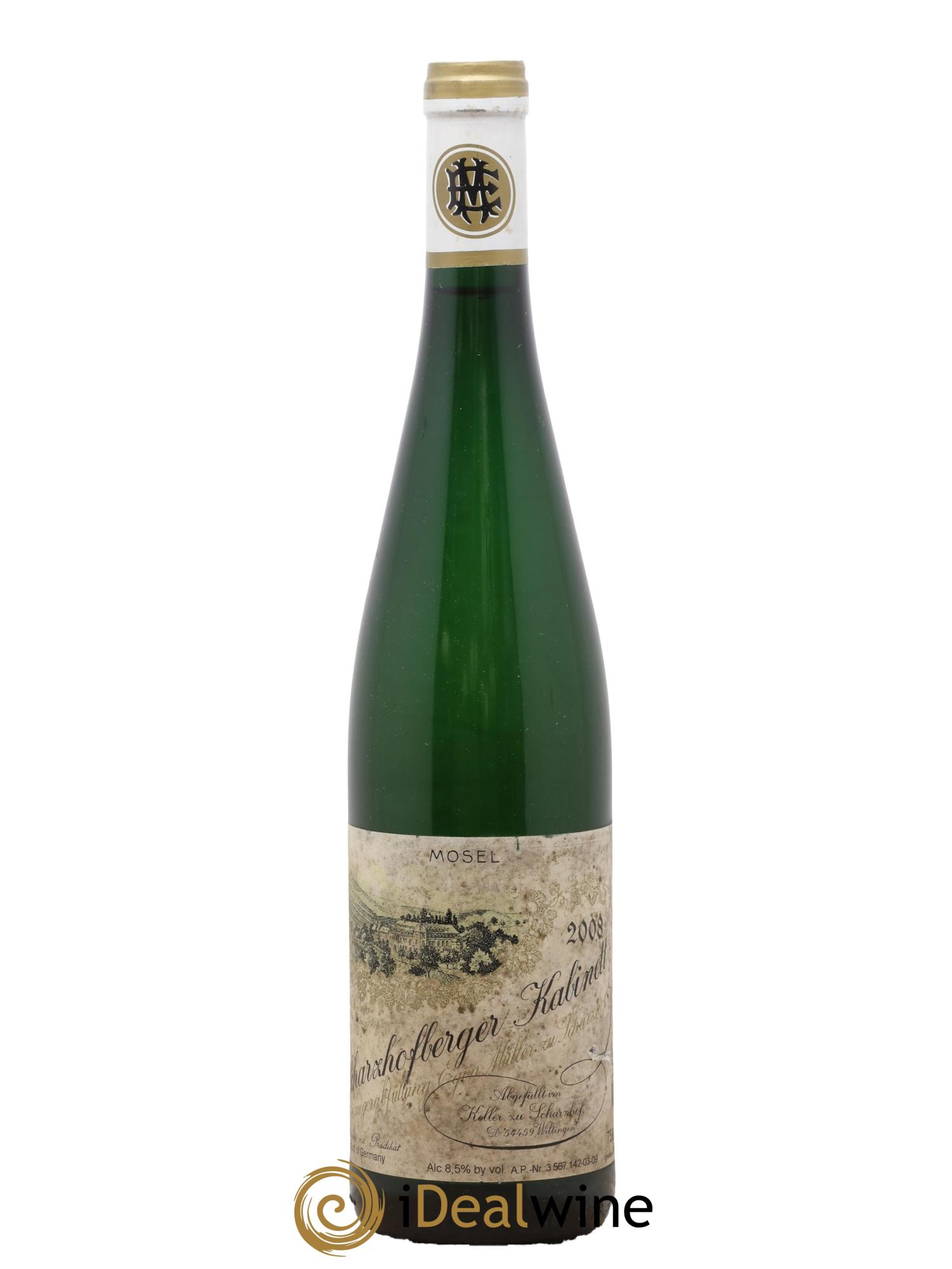 Riesling Scharzhofberger Kabinett Egon Muller 2008 - Lotto di 1 bottiglia - 0