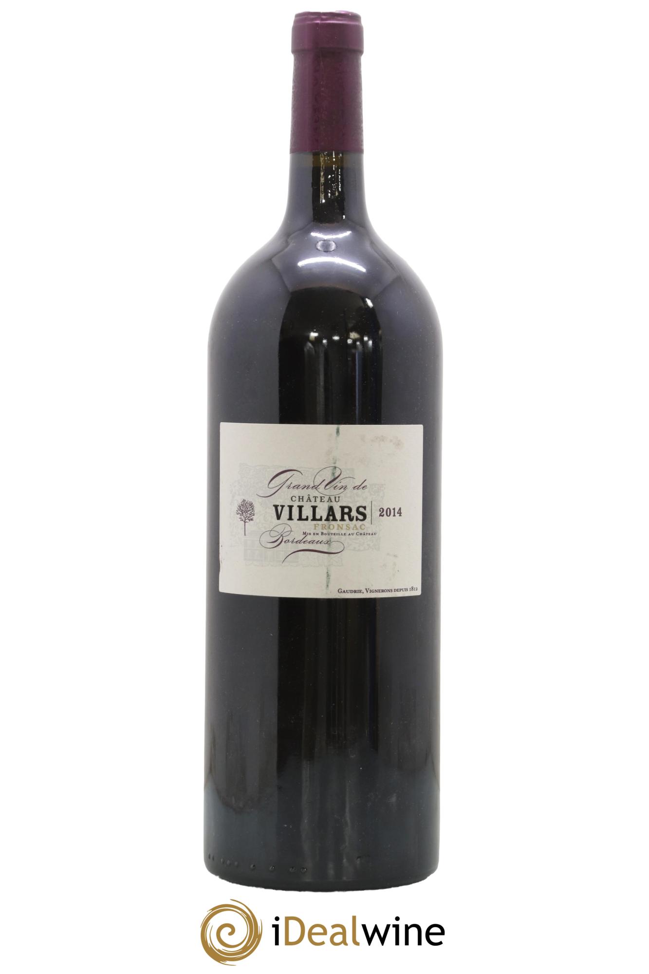 Fronsac Château Villars 2014 - Lotto di 1 magnum - 0