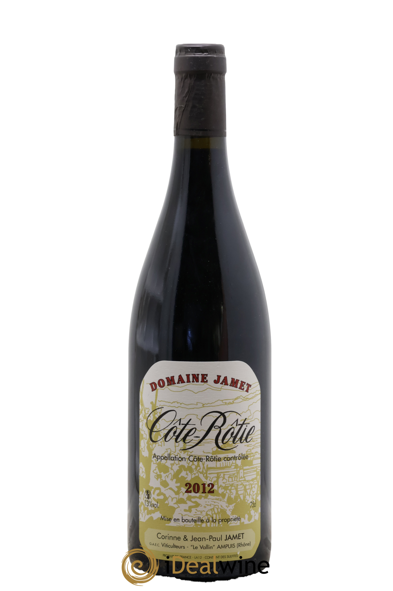 Côte-Rôtie Jamet (Domaine) 2012 - Posten von 1 Flasche - 0
