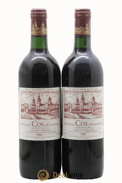 Cos d'Estournel 2ème Grand Cru Classé 1987 - Posten von 2 Flaschen - 0