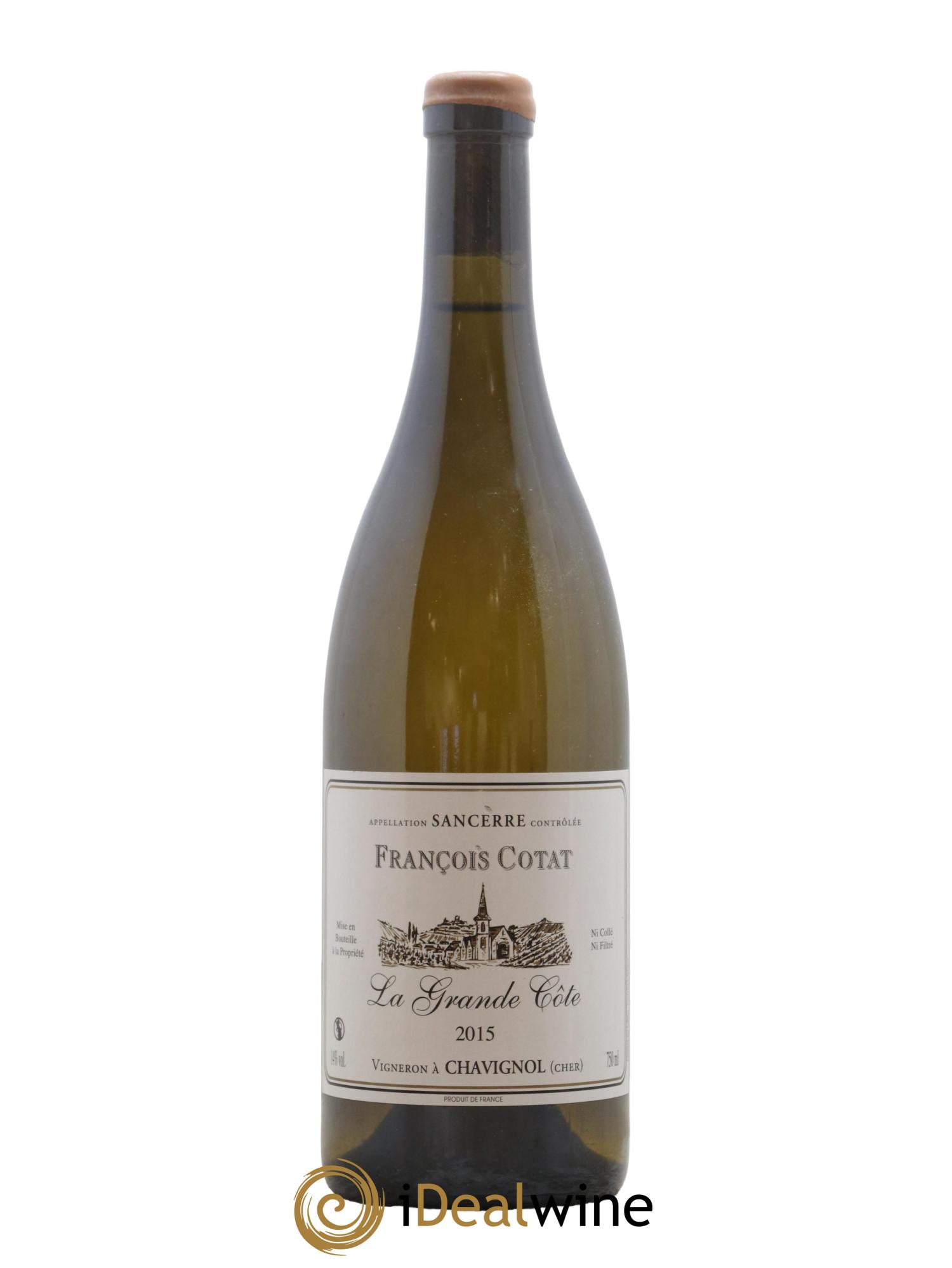 Sancerre La Grande Côte François Cotat 2015 - Lot de 1 bouteille - 0