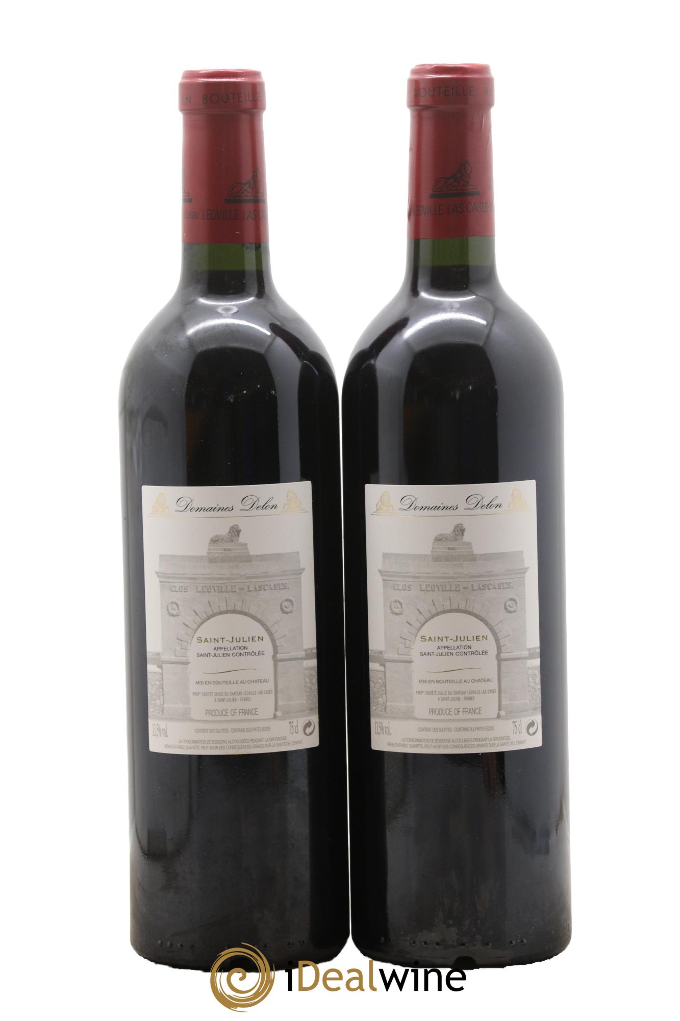 Château Léoville Las Cases 2ème Grand Cru Classé 2009 - Lot of 2 bottles - 1