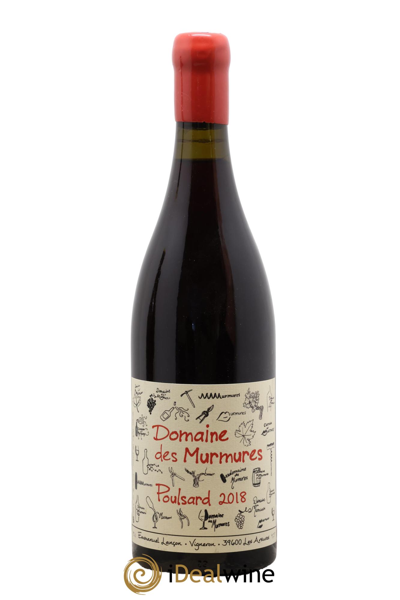 Vin de France Poulsard Murmures (Domaine des) - Emmanuel Lançon 2018 - Lot de 1 bouteille - 0