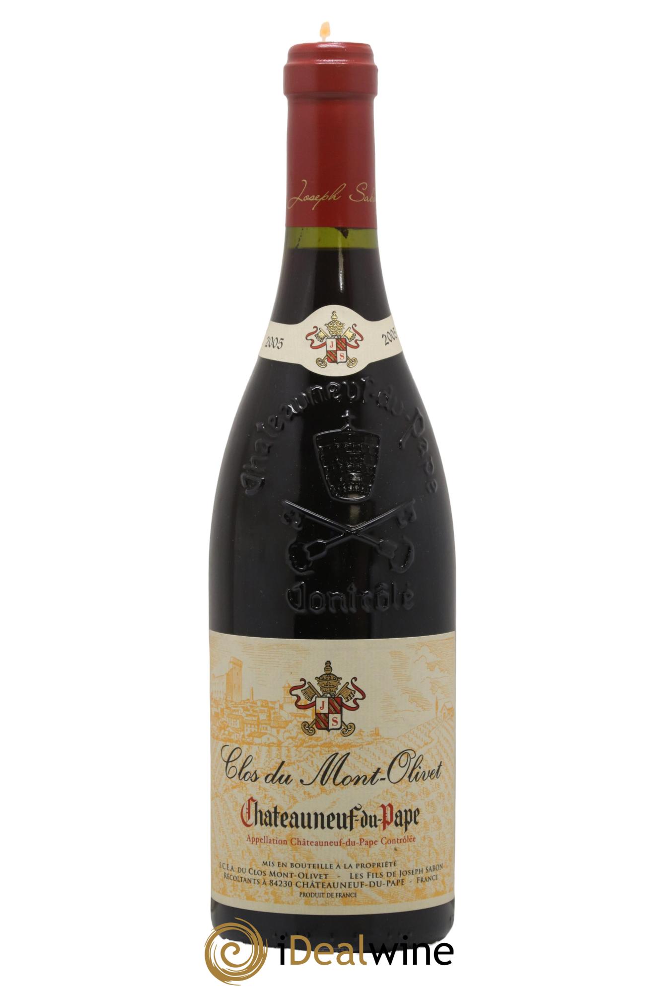 Châteauneuf-du-Pape Cuvée du Papet Clos du Mont-Olivet 2005 - Lotto di 1 bottiglia - 0