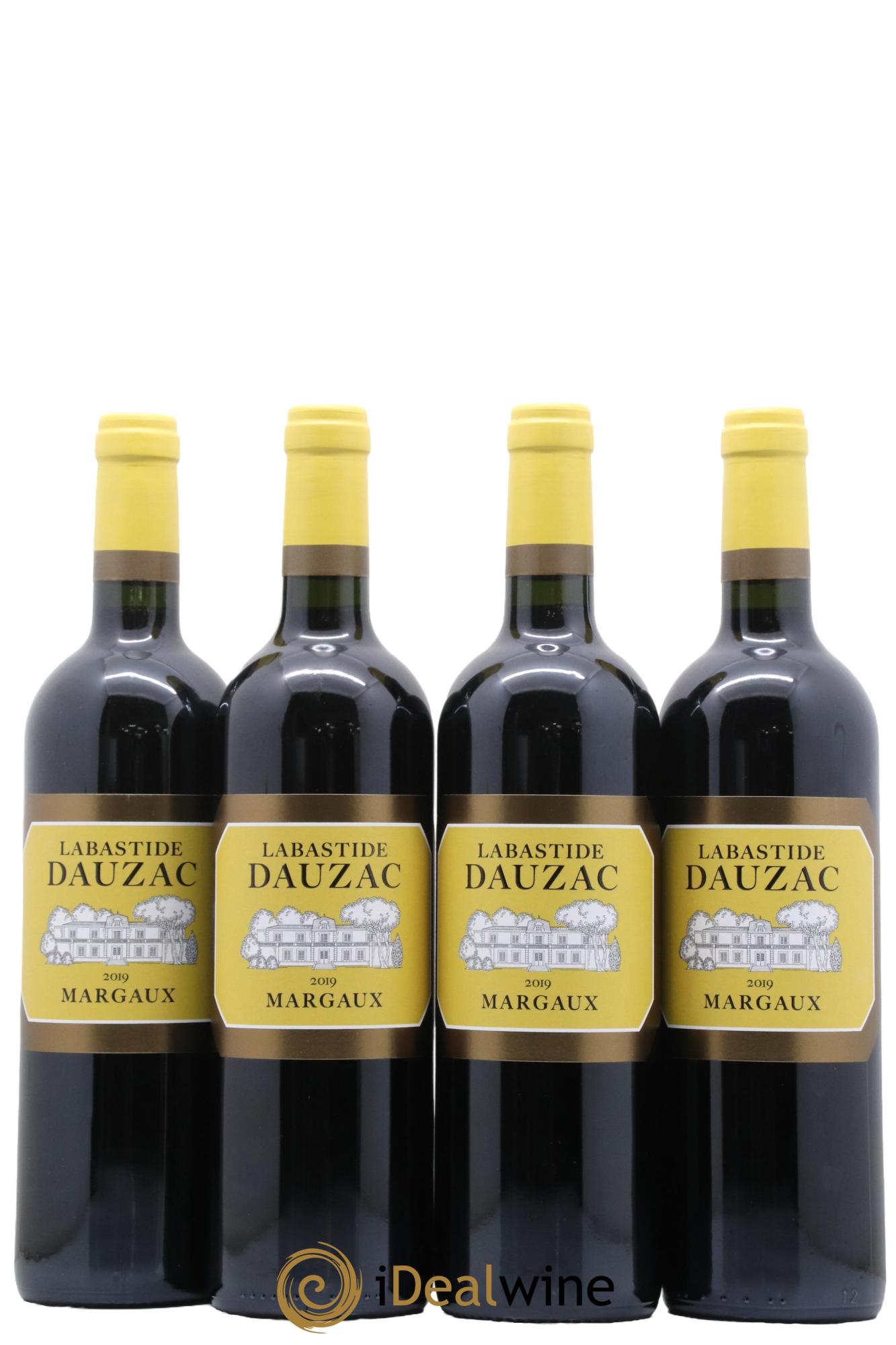 Margaux La Bastide Dauzac Château Dauzac 2019 - Lot de 4 bouteilles - 0