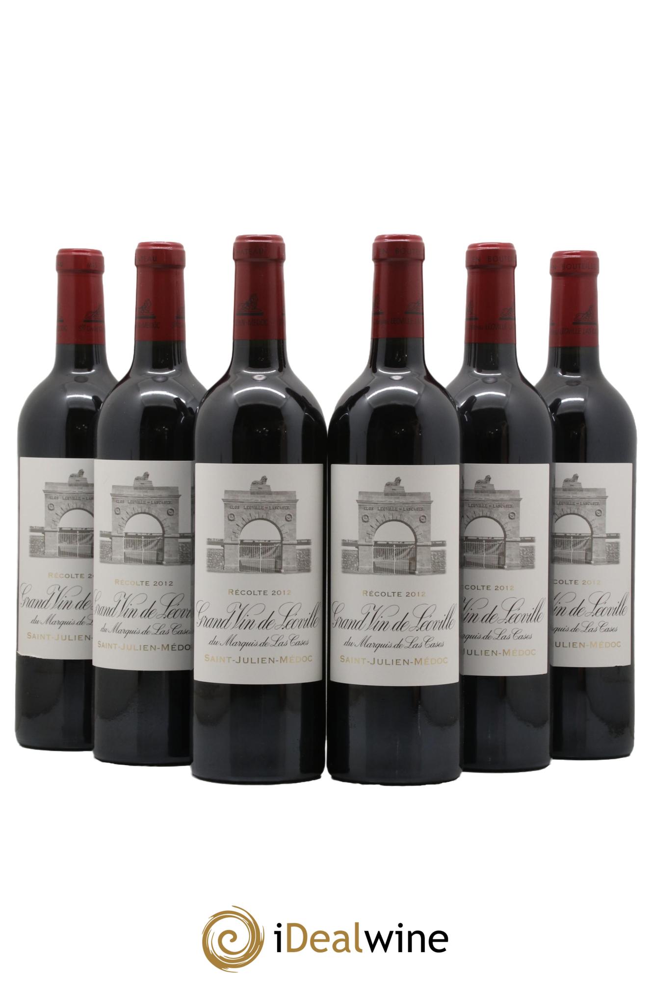 Château Léoville Las Cases 2ème Grand Cru Classé 2012 - Lotto di 6 bottiglie - 0