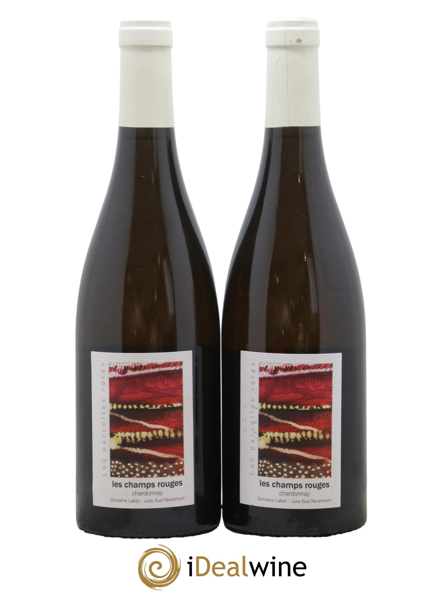 Côtes du Jura Chardonnay Les Champs Rouges Romain - Julien - Charline Labet 2020 - Lot de 2 bouteilles - 0