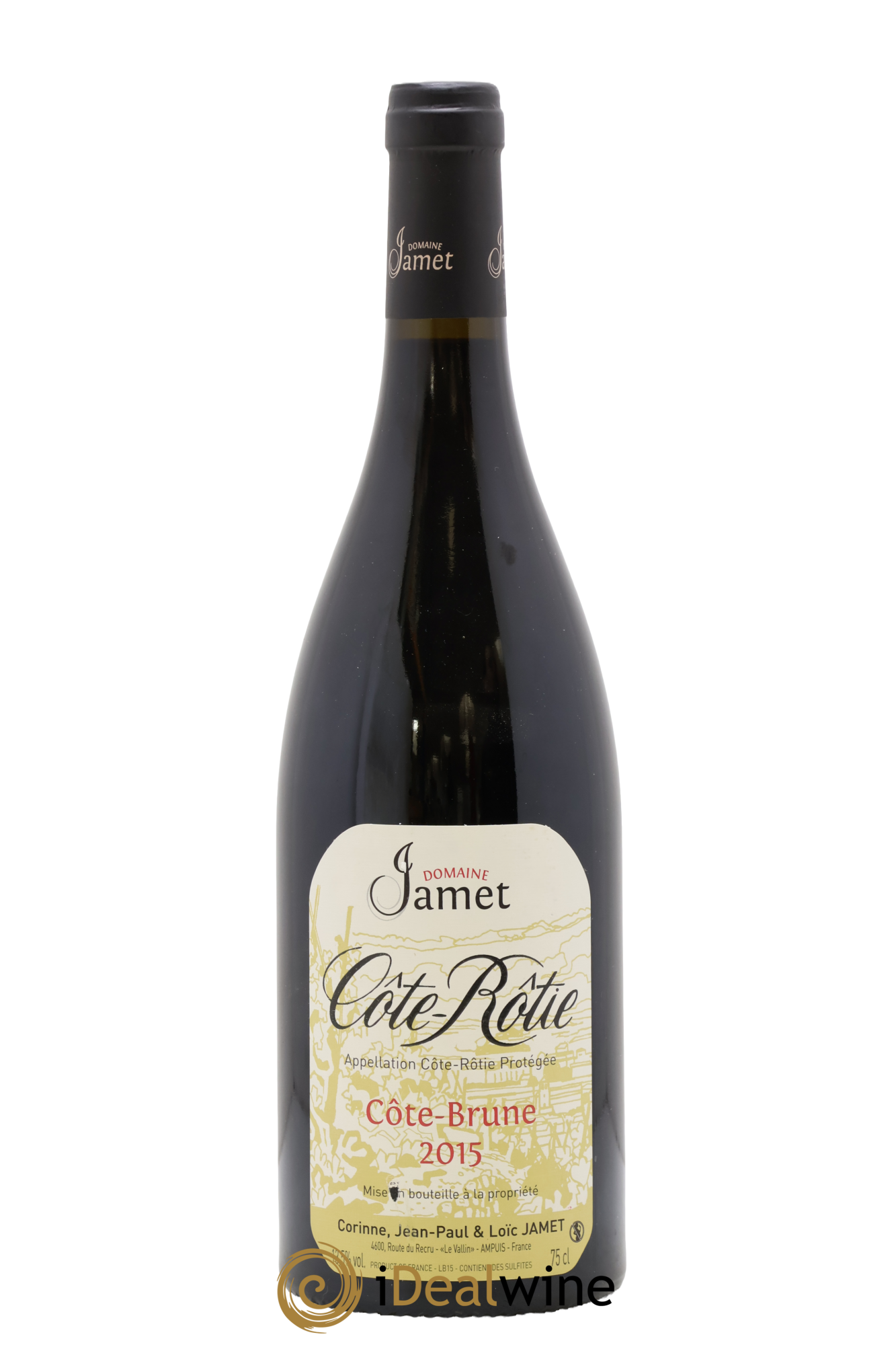 Côte-Rôtie Côte Brune Jamet (Domaine) 2015 - Posten von 1 Flasche - 0