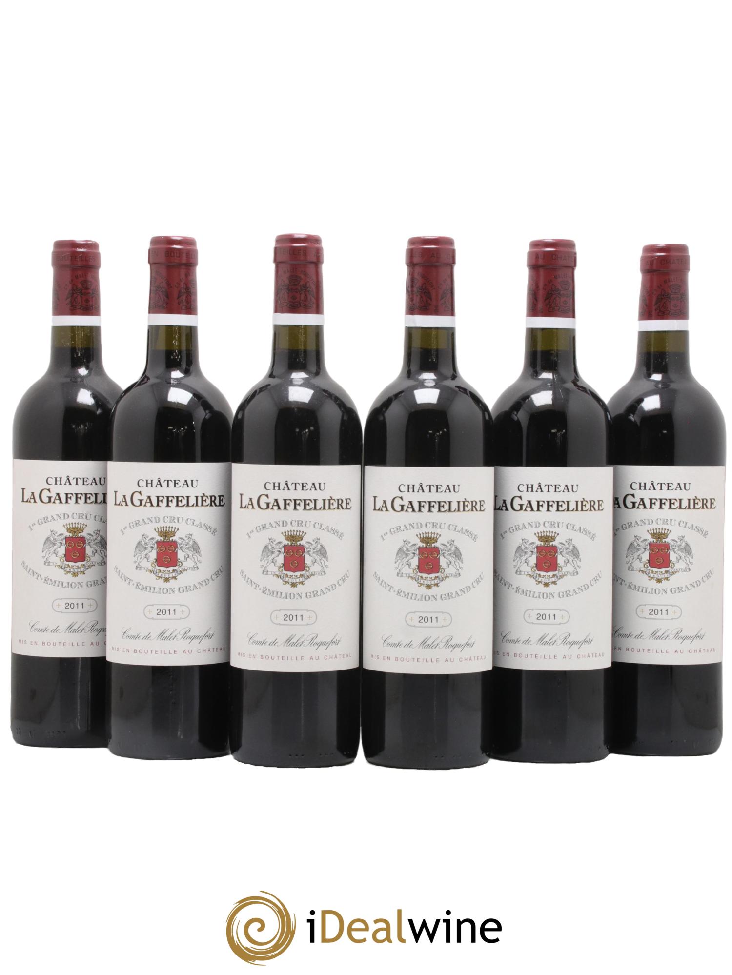 Château la Gaffelière 1er Grand Cru Classé B 2011 - Lot de 6 bouteilles - 0