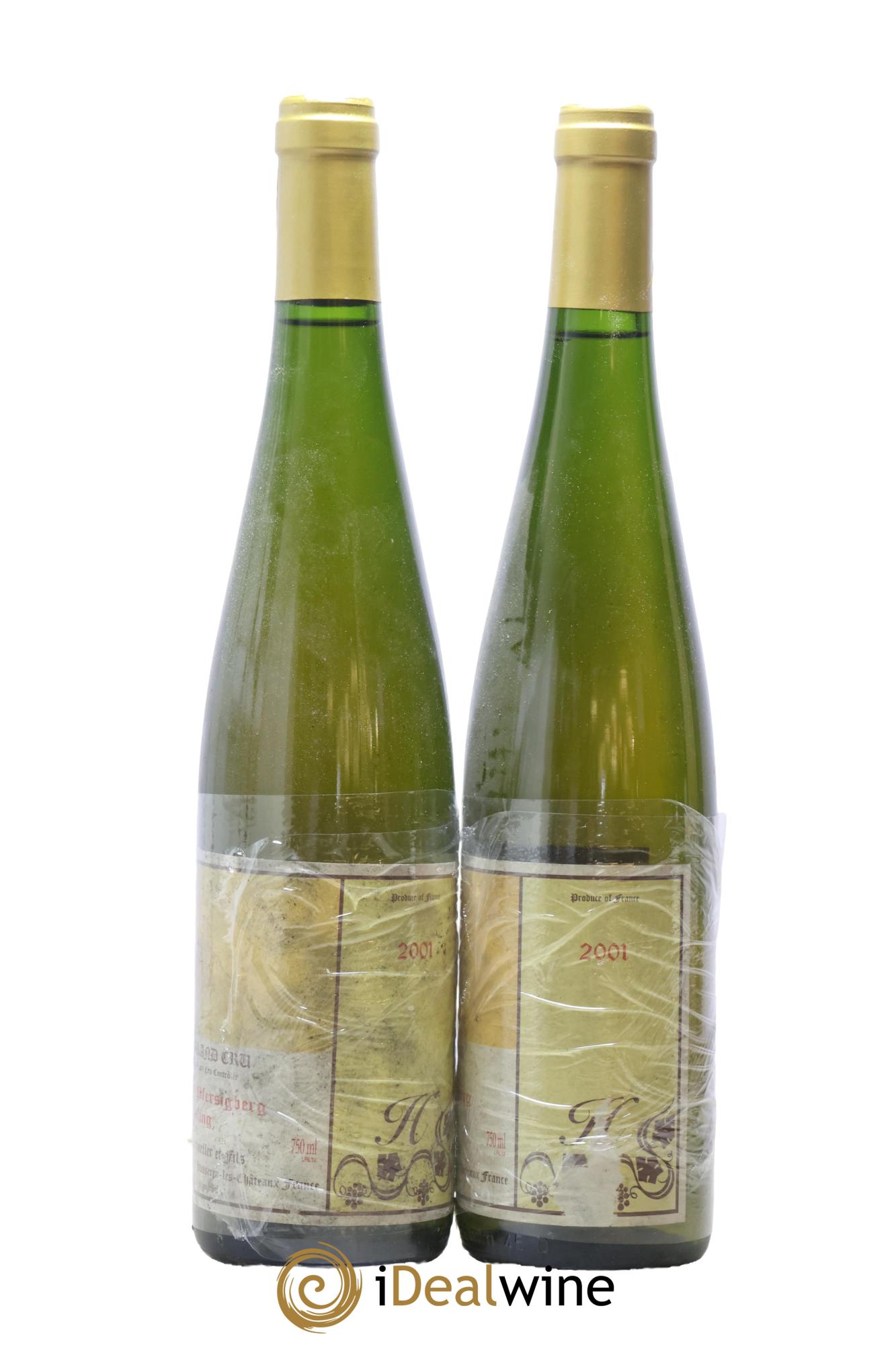 Alsace Grand Cru Pfersigberg H Gérard Schueller (Domaine) 2001 - Posten von 2 Flaschen - 1