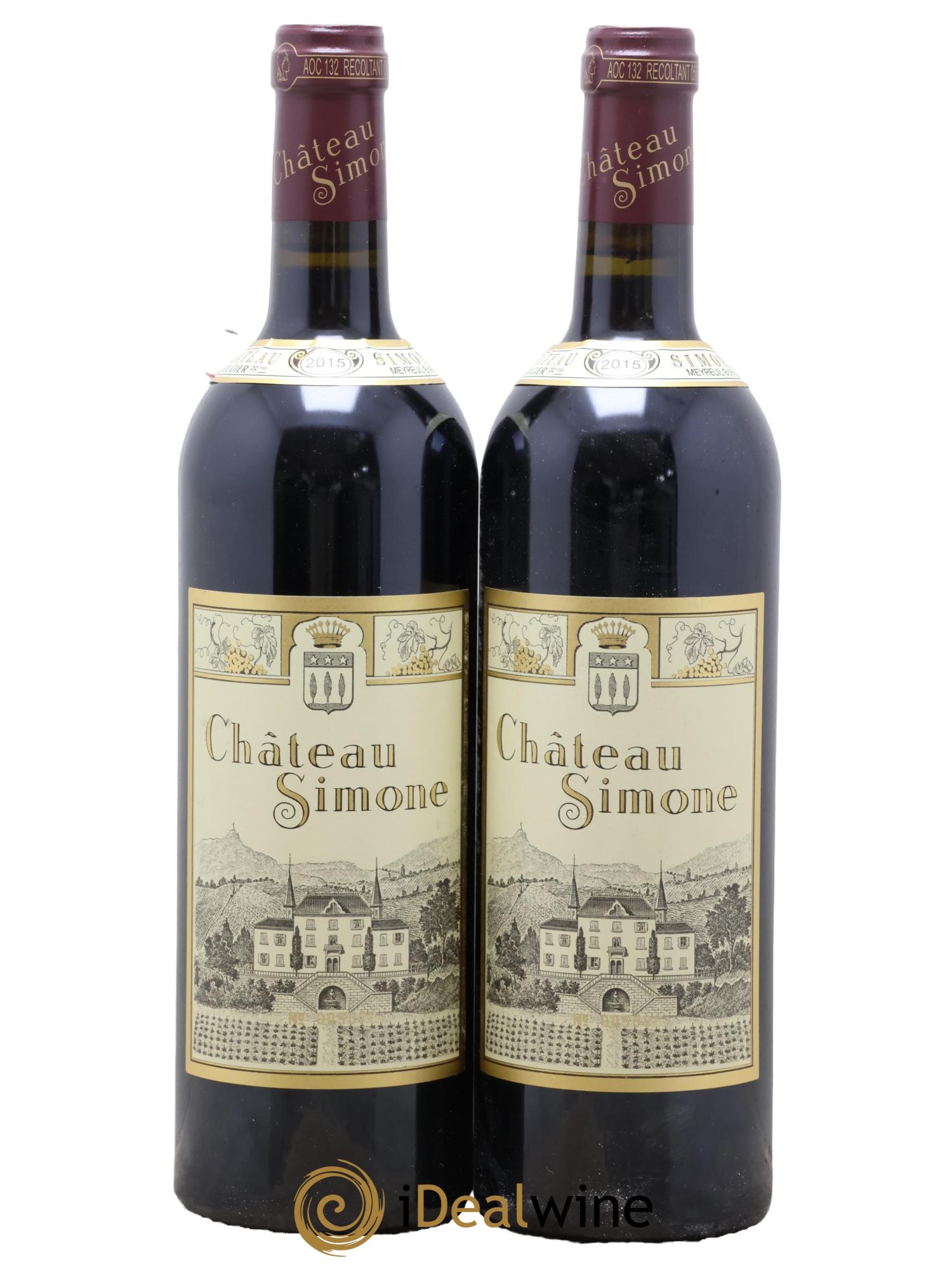 Palette Château Simone Famille Rougier 2015 - Lotto di 2 bottiglie - 0