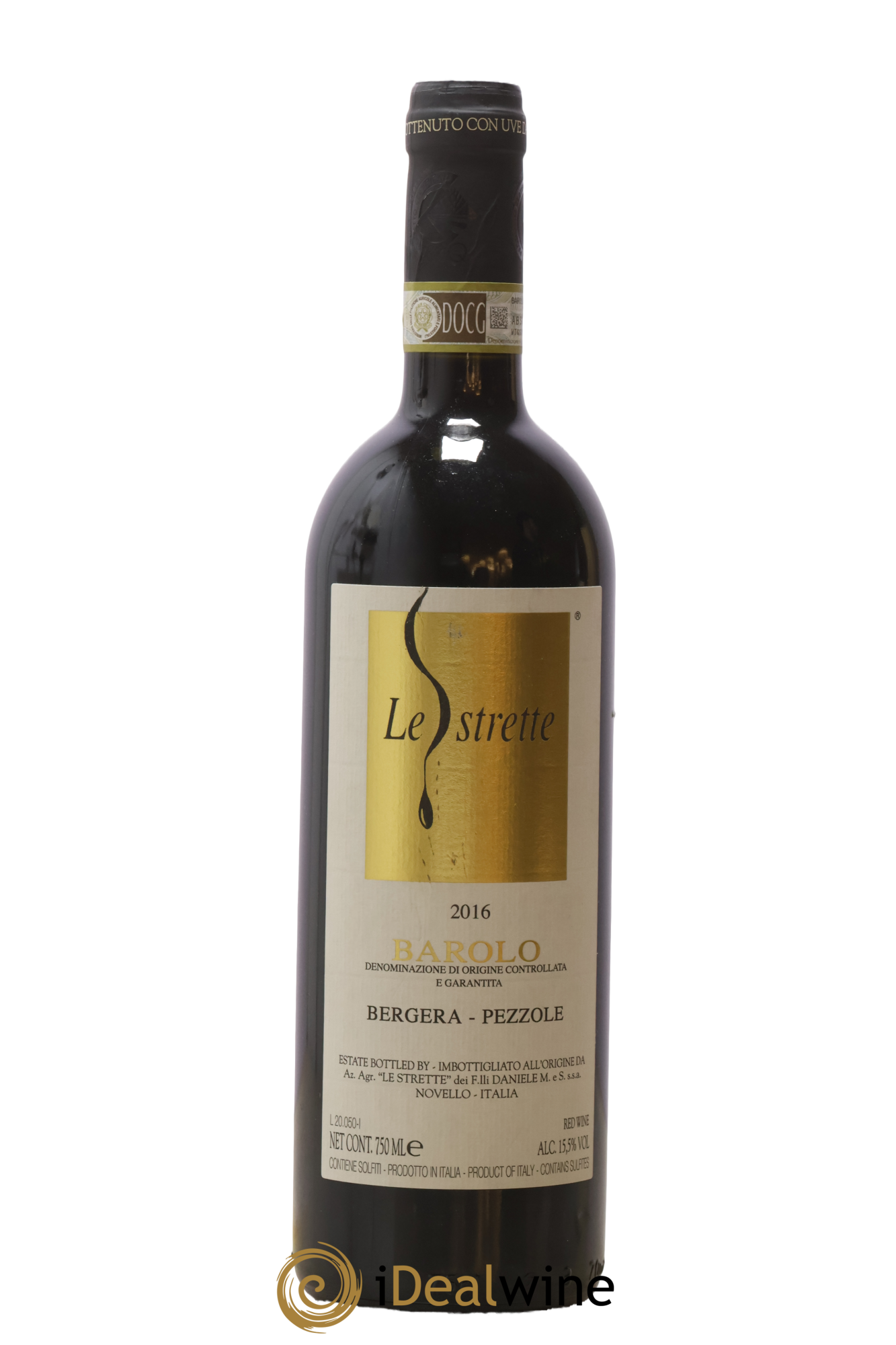 Barolo Bergera-Pezzole Le Strette 2016 - Lotto di 1 bottiglia - 0