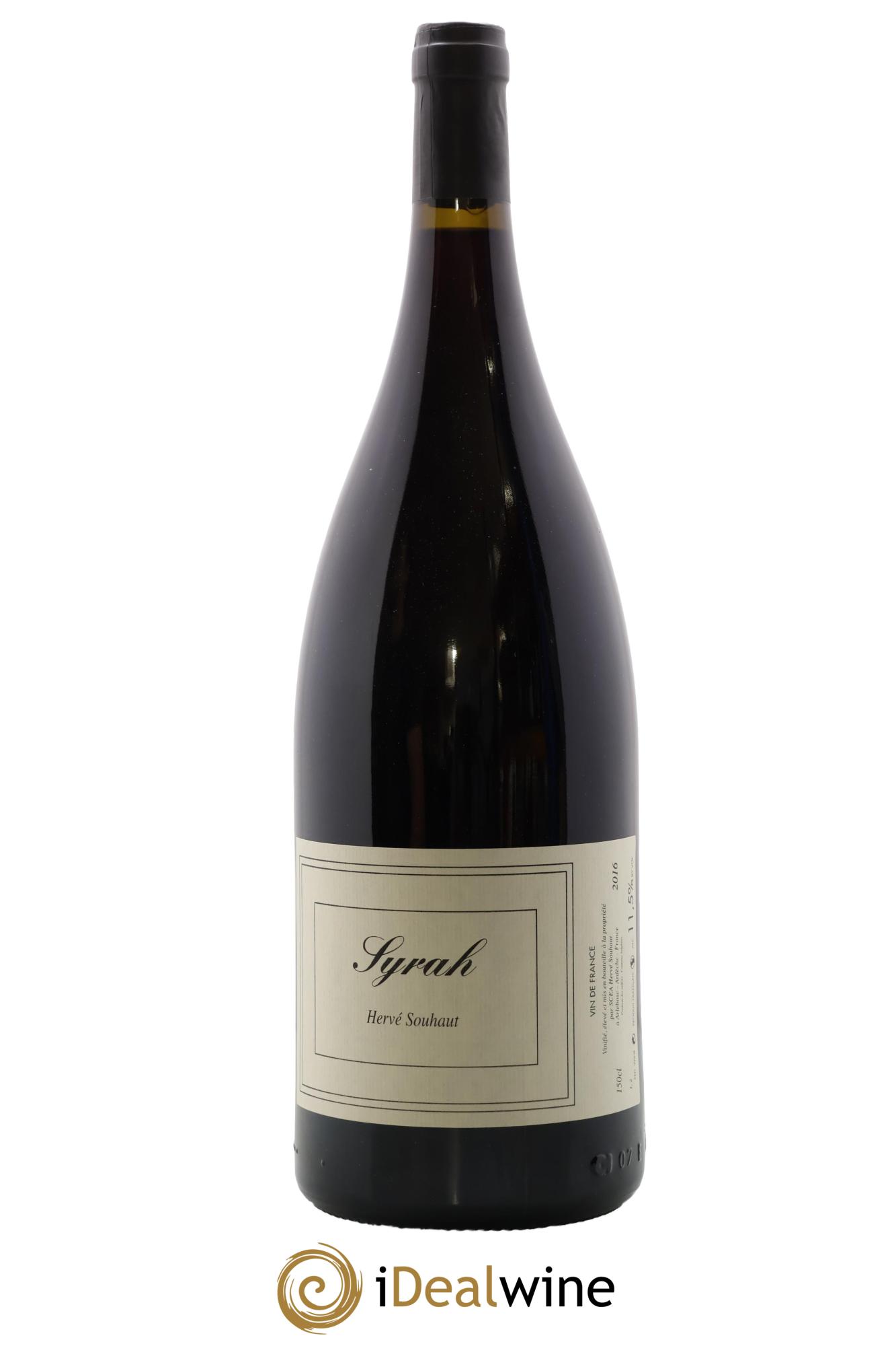 Vin de France Syrah Hervé Souhaut - Domaine Romaneaux-Destezet 2016 - Lot de 1 magnum - 0