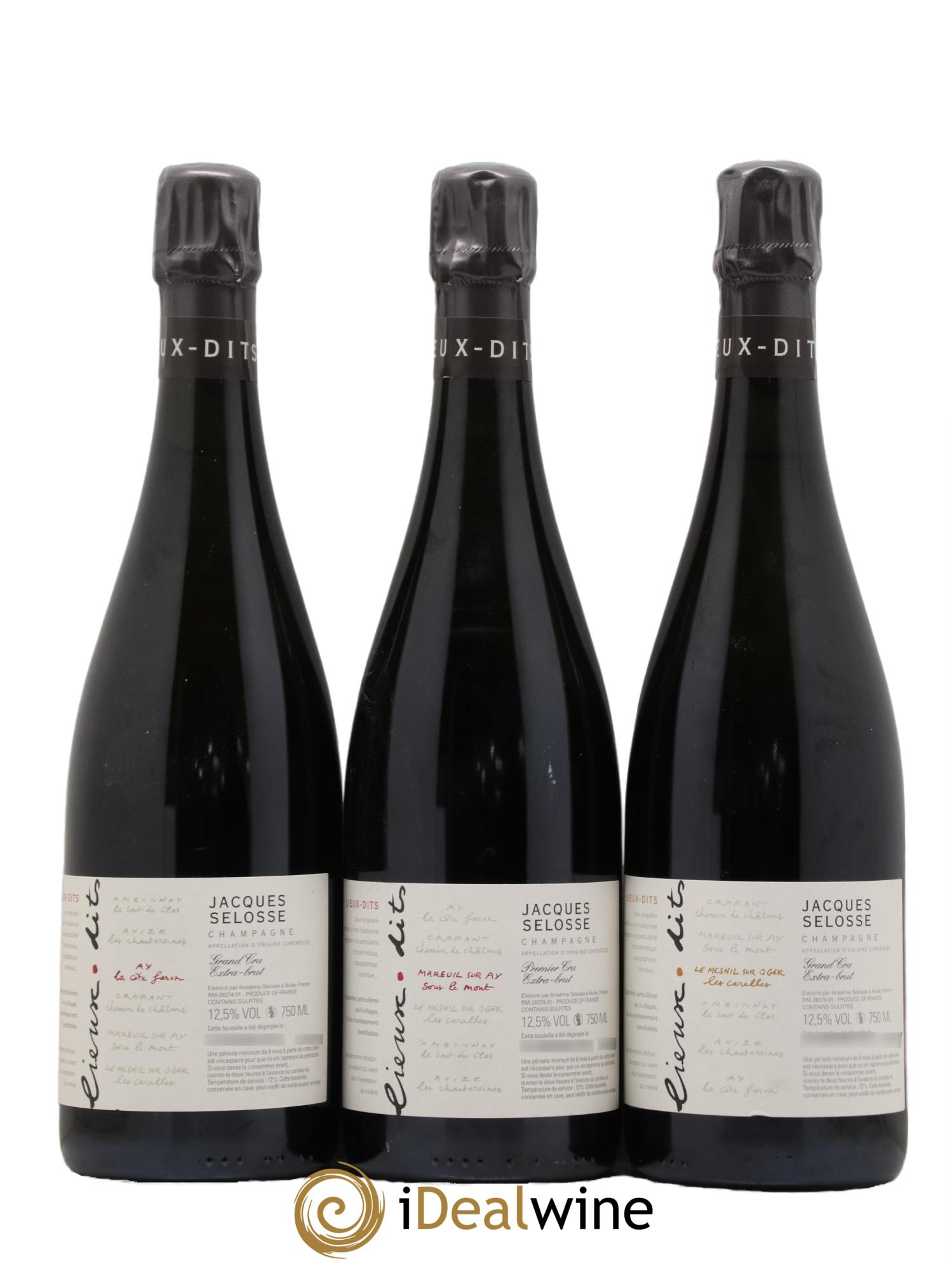 Caisse Collection Lieux-dits Jacques Selosse Caisse Selosse Collection Grand Cru Jacques Selosse - Lot de 6 bouteilles - 2