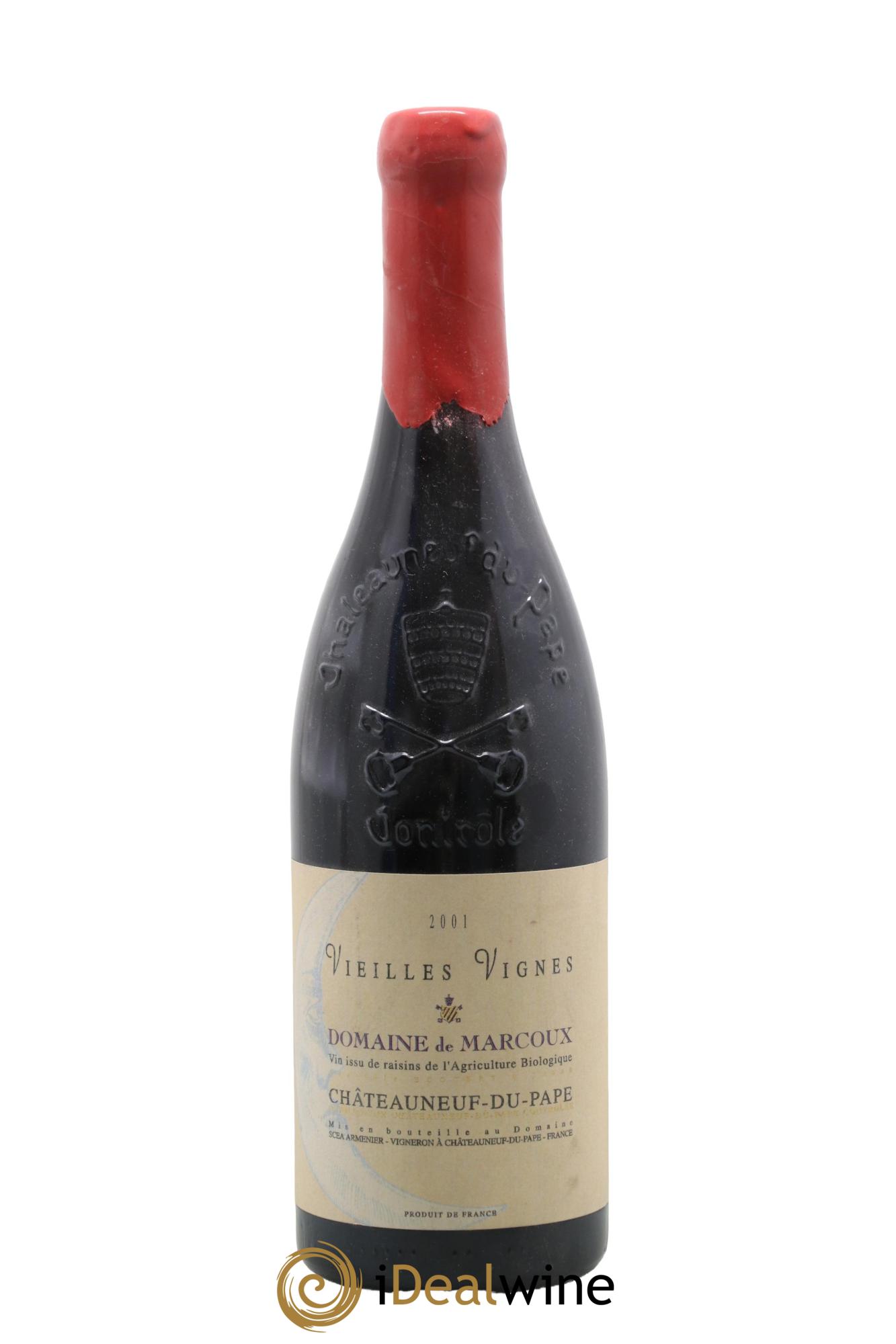 Châteauneuf-du-Pape Vieilles Vignes Marcoux (Domaine de) 2001 - Lot de 1 bouteille - 0