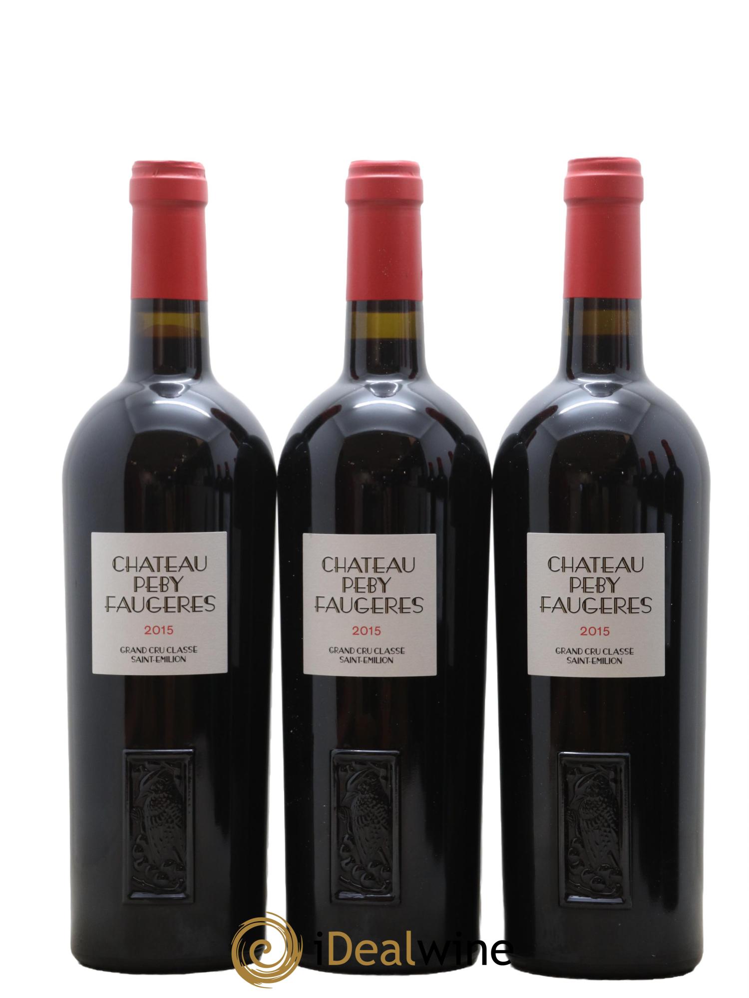 Château Péby Faugères Grand Cru Classé 2015 - Lot de 12 bouteilles - 2