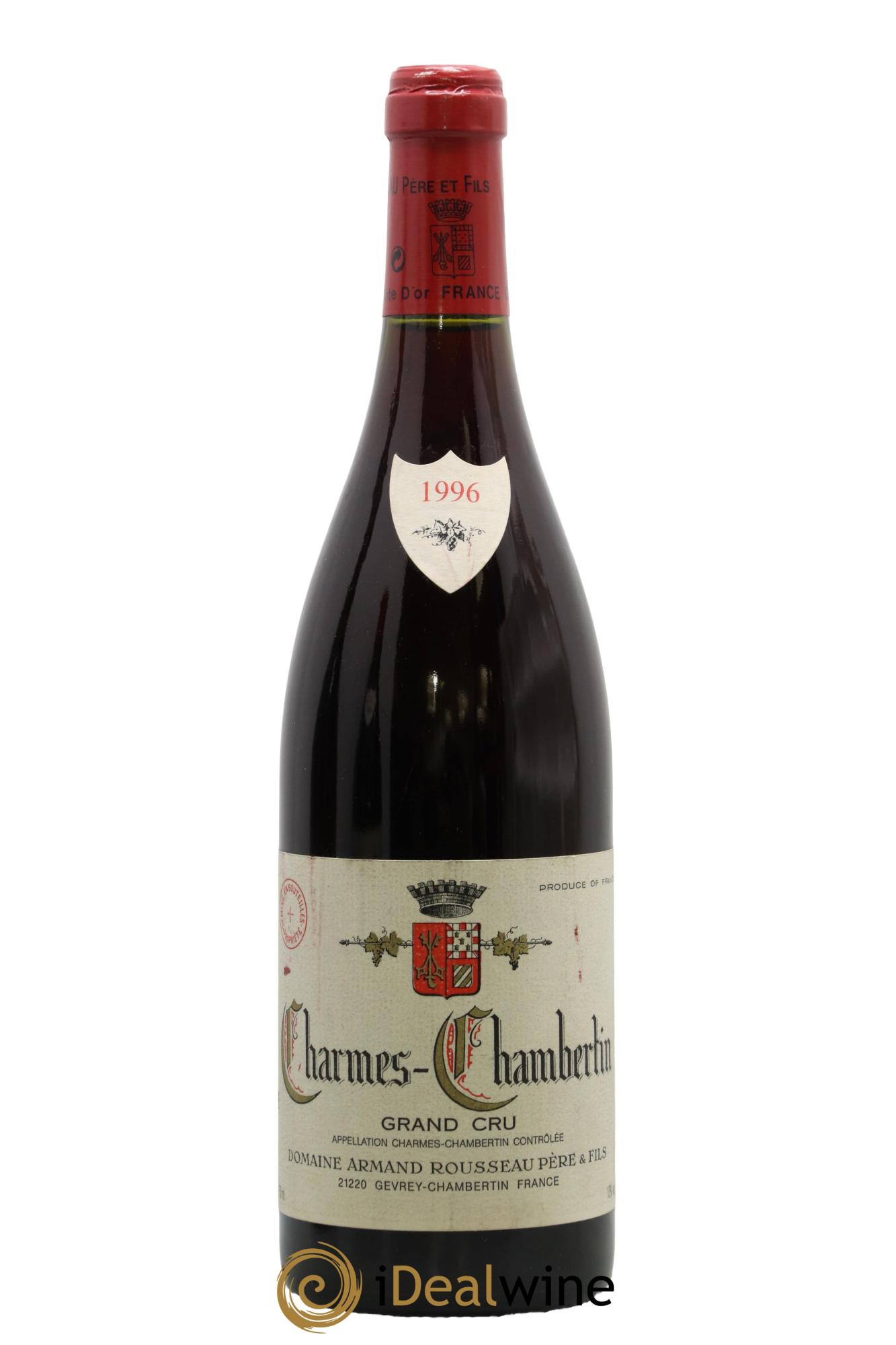 Charmes-Chambertin Grand Cru Armand Rousseau (Domaine) 1996 - Lotto di 1 bottiglia - 0