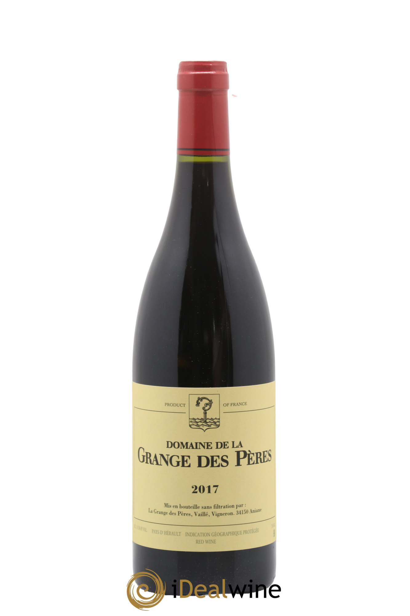 Pays d'Hérault Grange des Pères Laurent Vaillé 2017 - Lot de 1 bouteille - 0