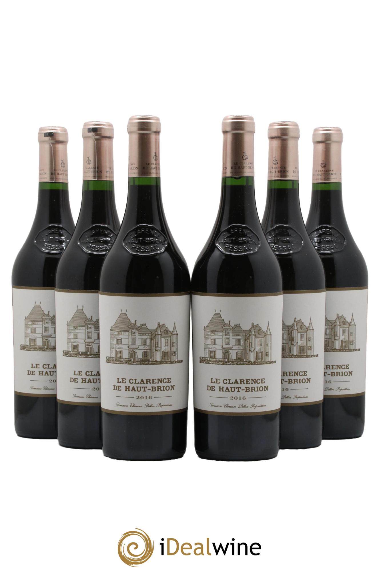 Clarence (Bahans) de Haut-Brion Second Vin  2016 - Lot de 6 bouteilles - 0