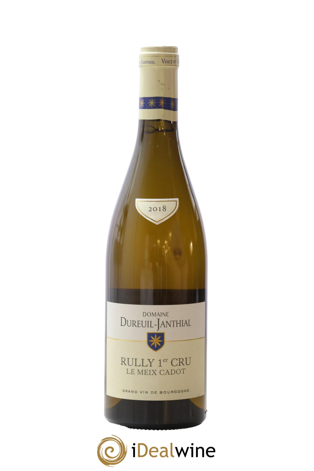 Rully 1er Cru Le Meix Cadot Vincent Dureuil-Janthial 2018 - Posten von 1 Flasche - 0