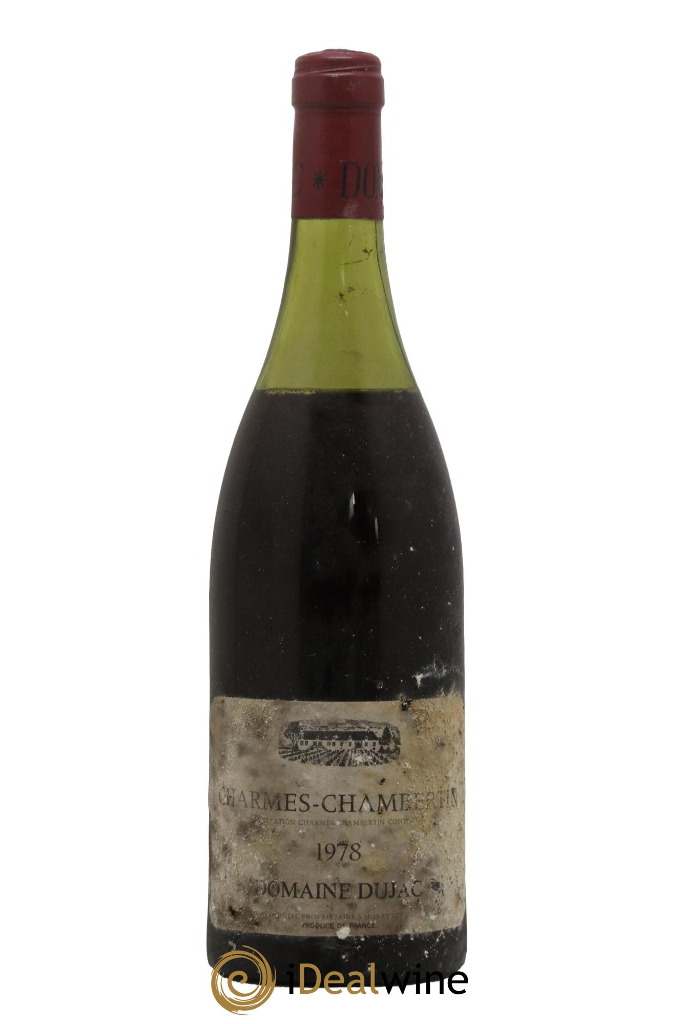 Charmes-Chambertin Grand Cru Dujac (Domaine) 1978 - Lot de 1 bouteille - 0