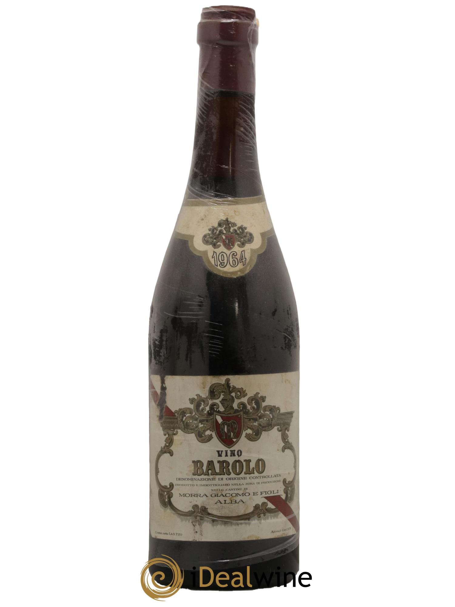 Barolo Giacomo Morra 1964 - Lot de 1 bouteille - 0