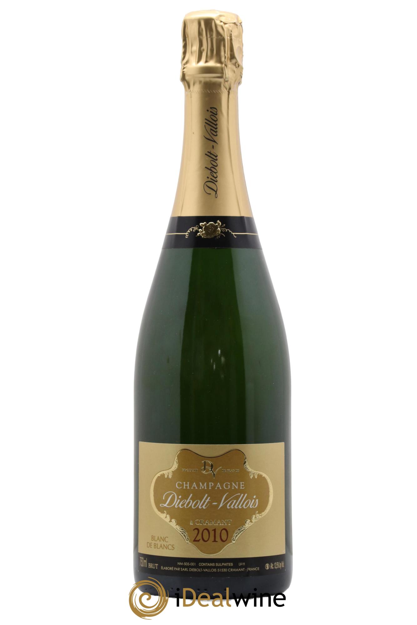 Champagne Brut Blanc de Blancs Diebolt-Vallois 2010 - Lot de 1 bouteille - 0