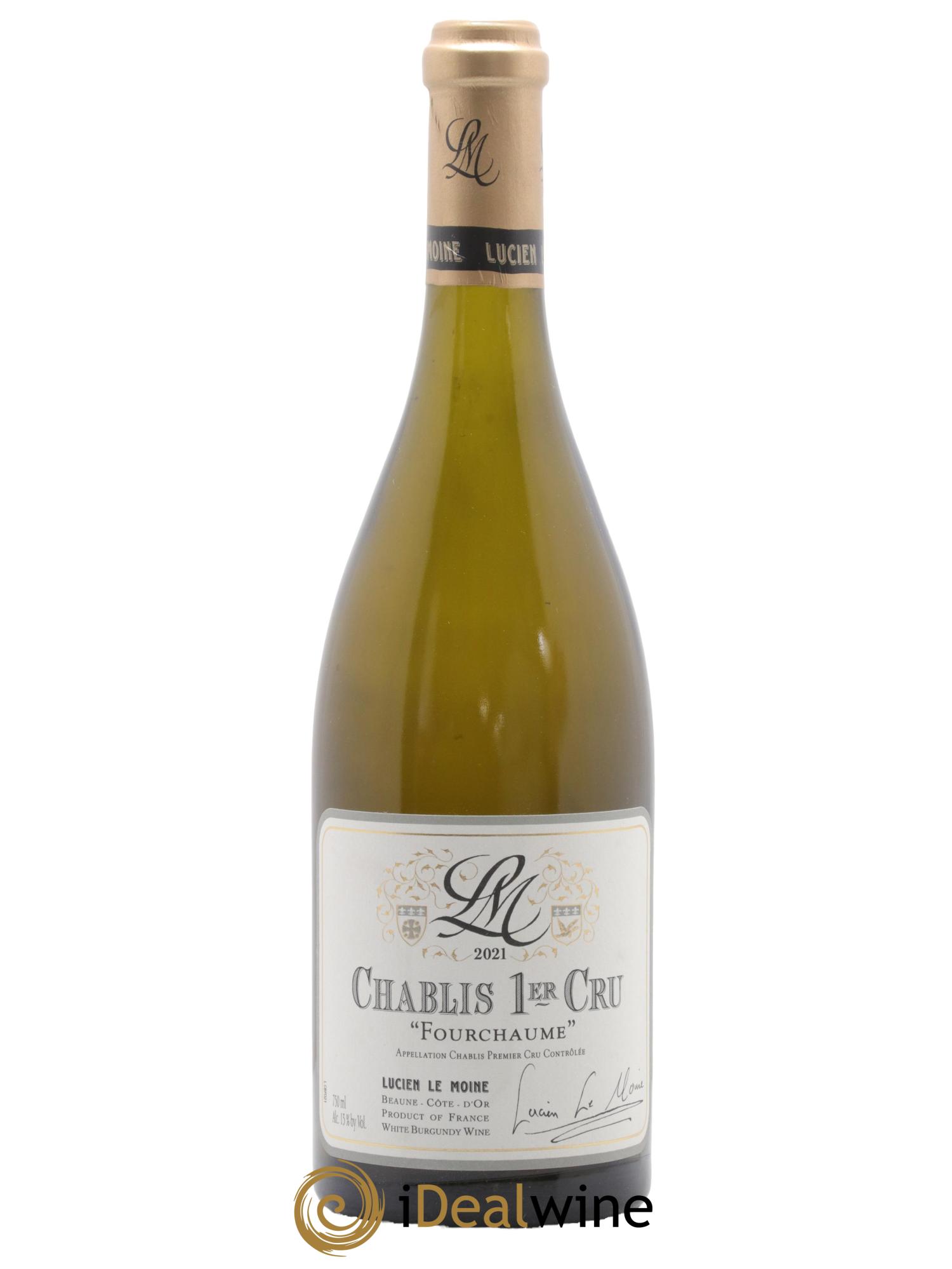 Chablis 1er Cru Fourchaume Domaine Lucien Le Moine 2021 - Lot de 1 bouteille - 0