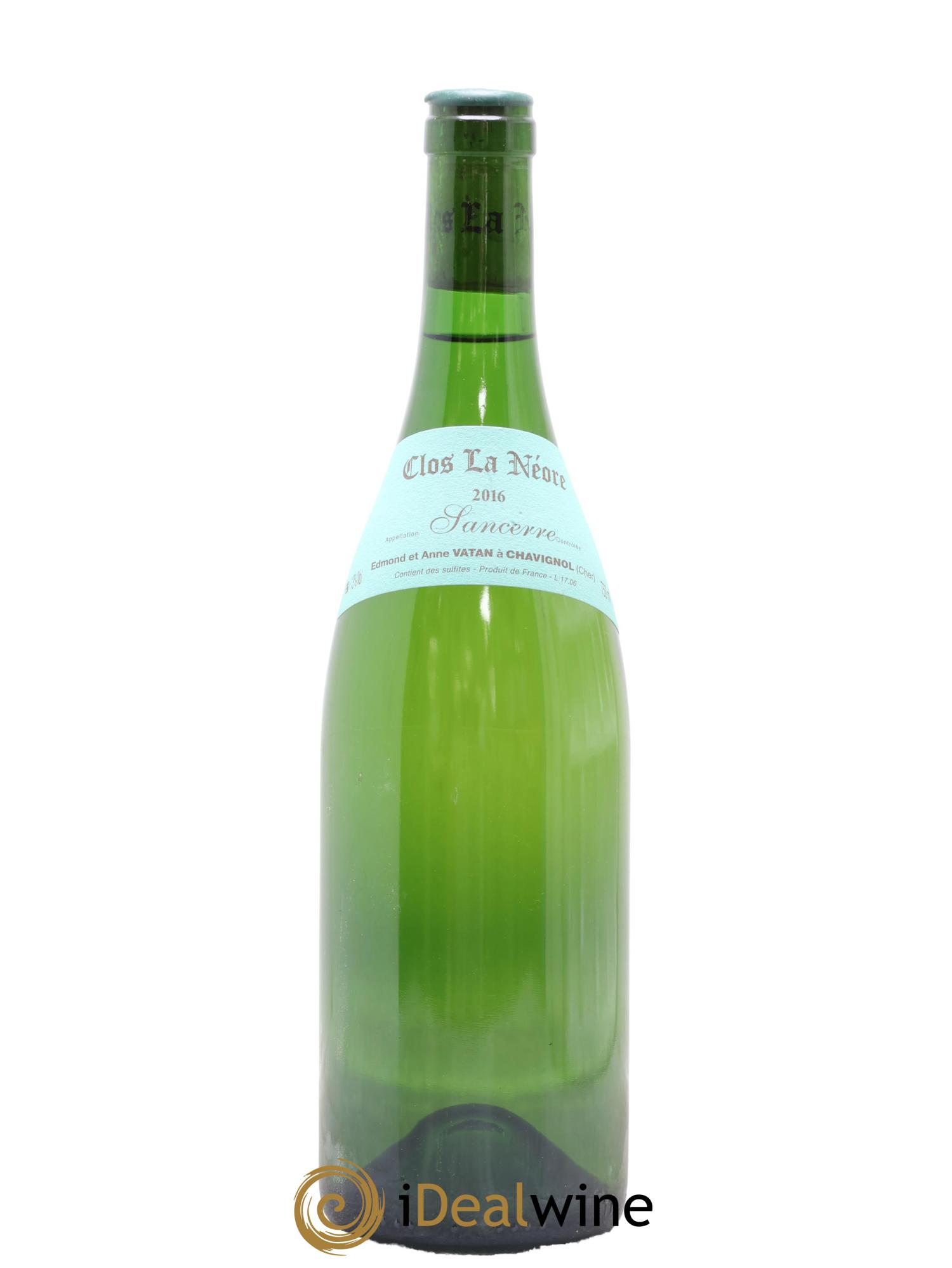 Sancerre Clos la Neore Edmond Vatan 2016 - Lot de 1 bouteille - 0