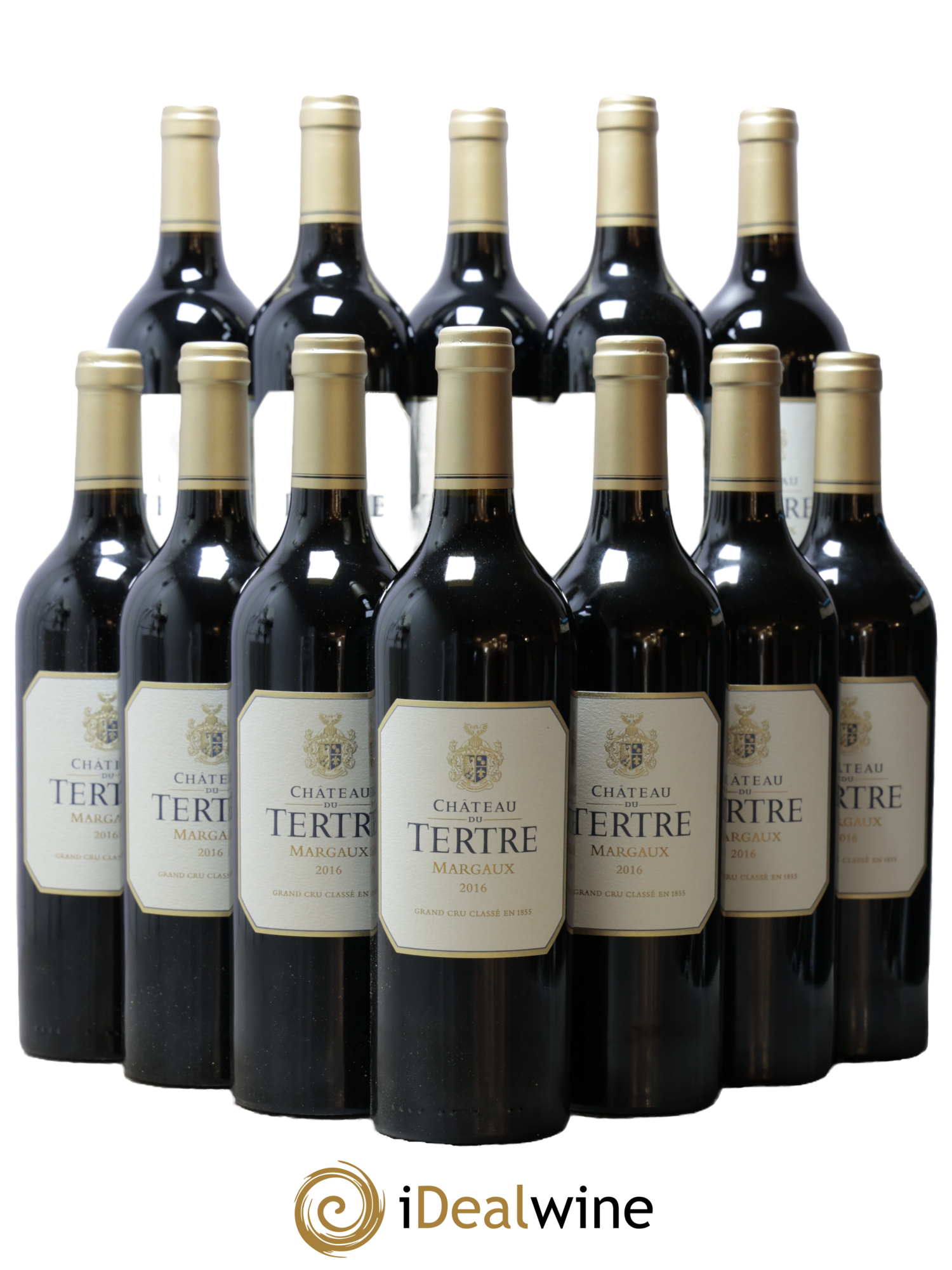Château du Tertre 5ème Grand Cru Classé 2016 - Lot de 12 bouteilles - 0