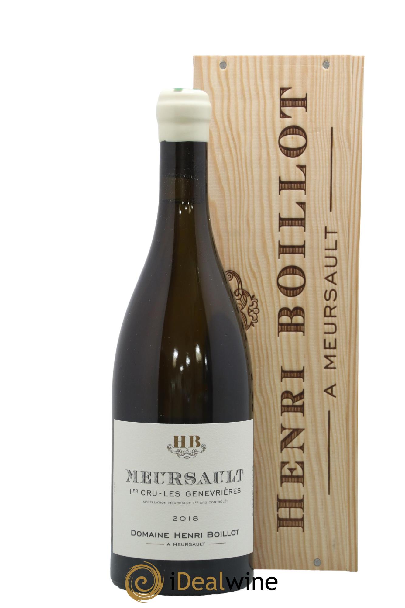 Meursault 1er Cru Les Genevrières Henri Boillot (Domaine) 2018 - Lot de 1 bouteille - 0