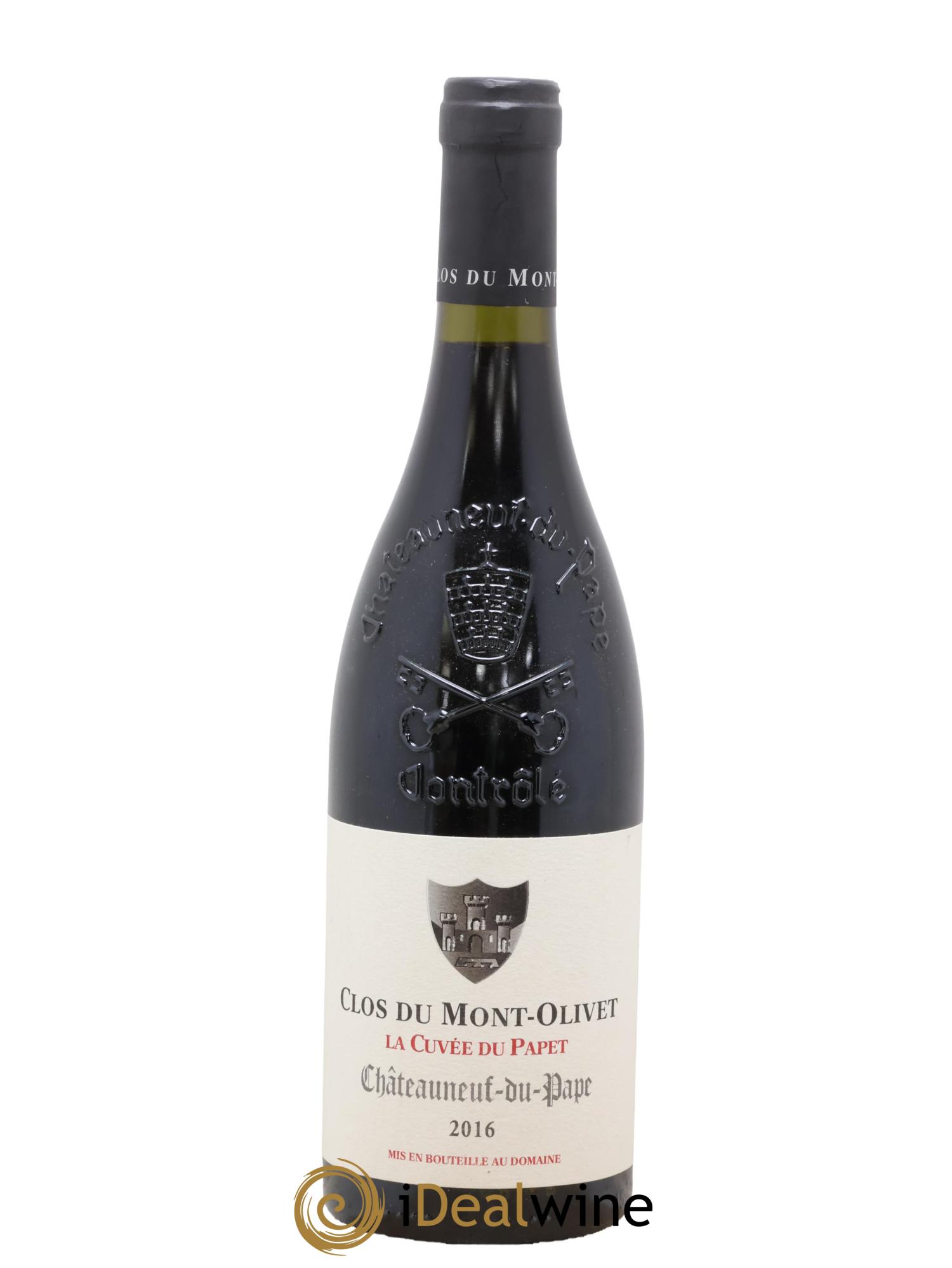 Châteauneuf-du-Pape Cuvée du Papet Clos du Mont-Olivet 2016 - Lot de 1 bouteille - 0