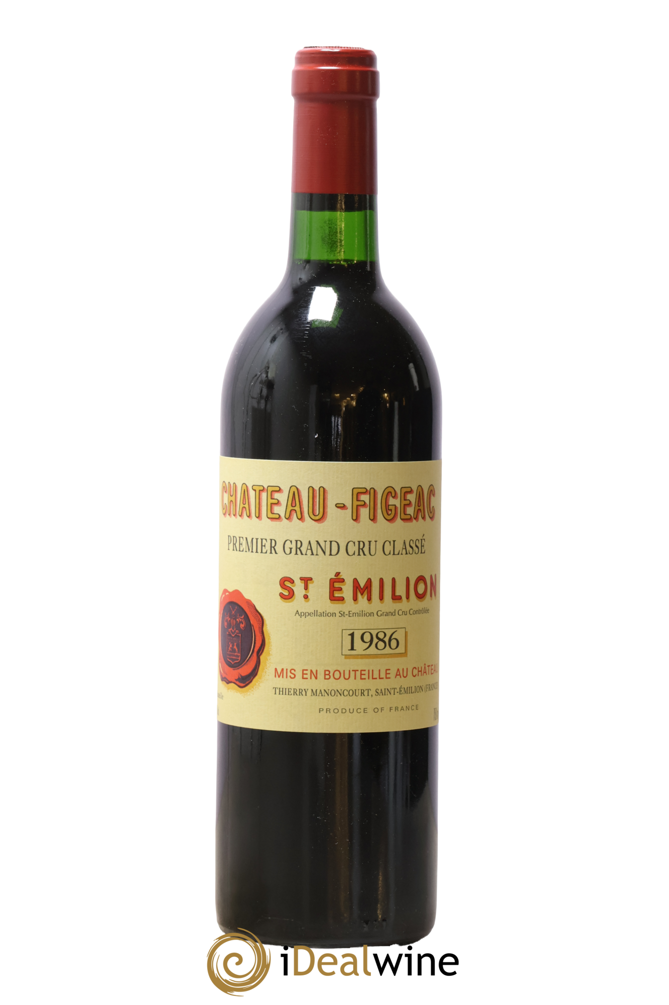 Château Figeac 1er Grand Cru Classé A 1986 - Lot de 1 bouteille - 0