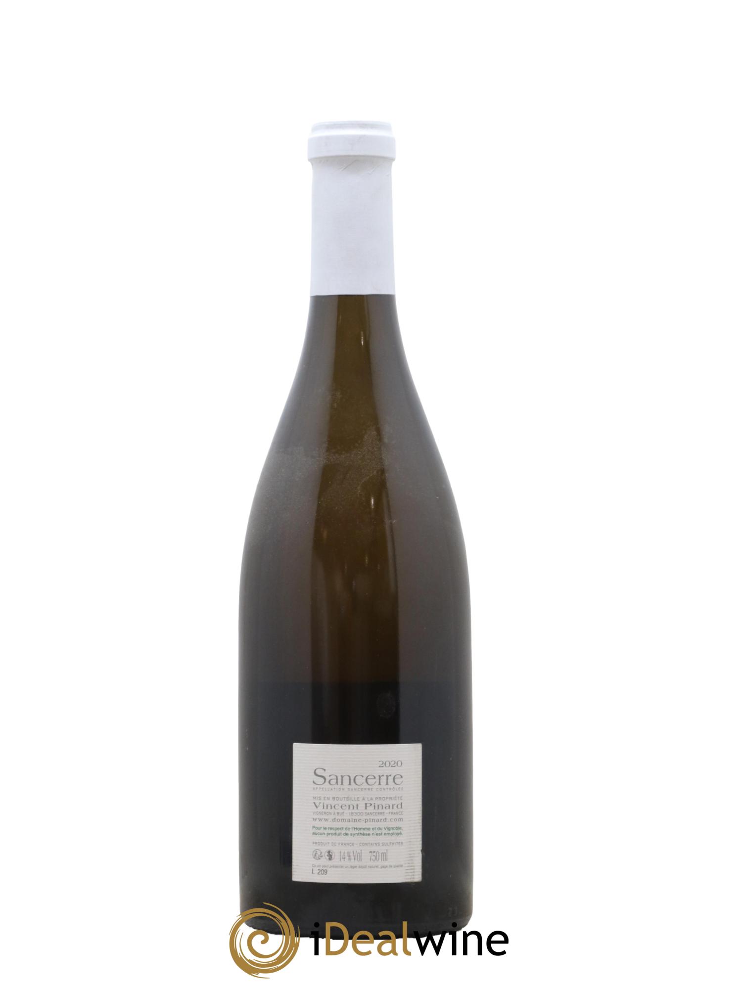 Sancerre Le Château Vincent Pinard 2020 - Lot de 1 bouteille - 1