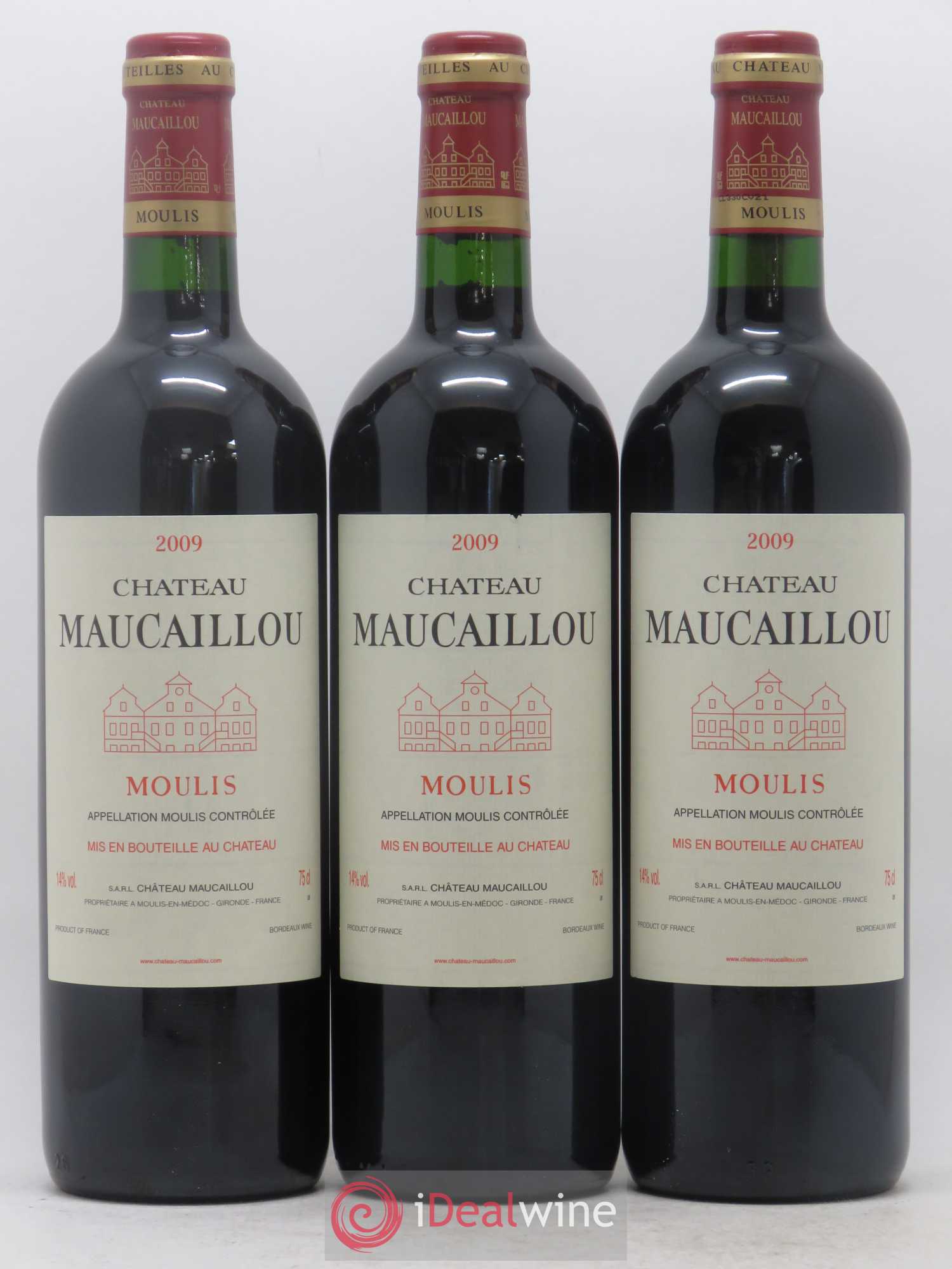 Château Maucaillou 2009 - Lot de 6 bouteilles - 1