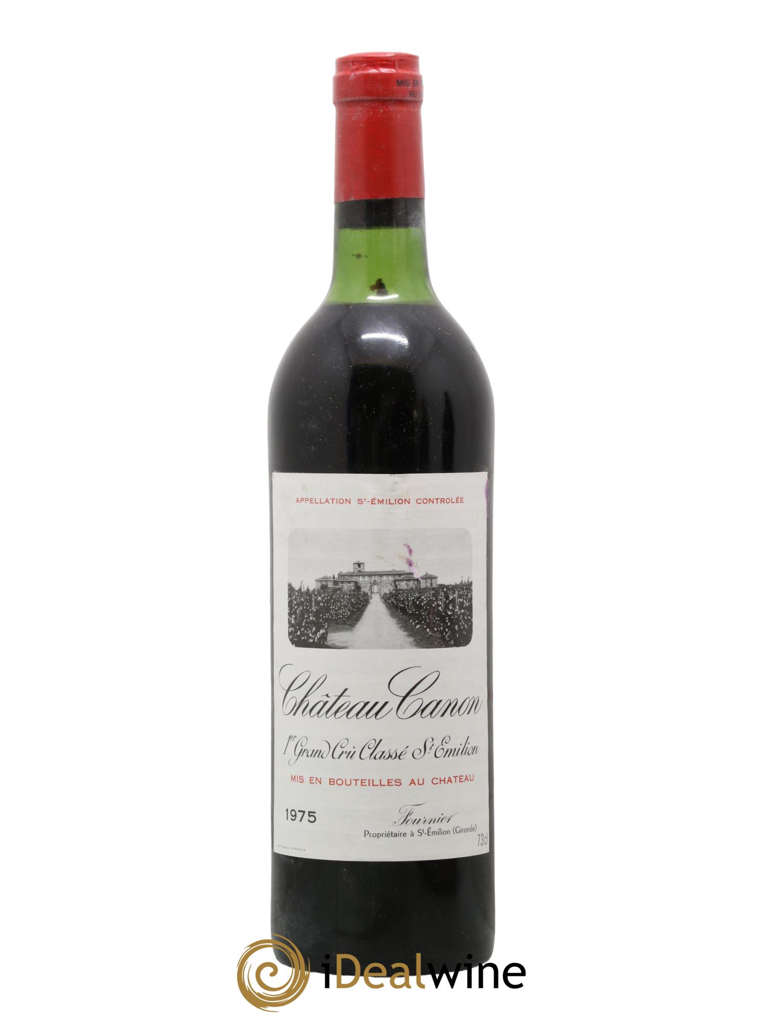Château Canon 1er Grand Cru Classé B 1975 - Lot de 1 bouteille - 0
