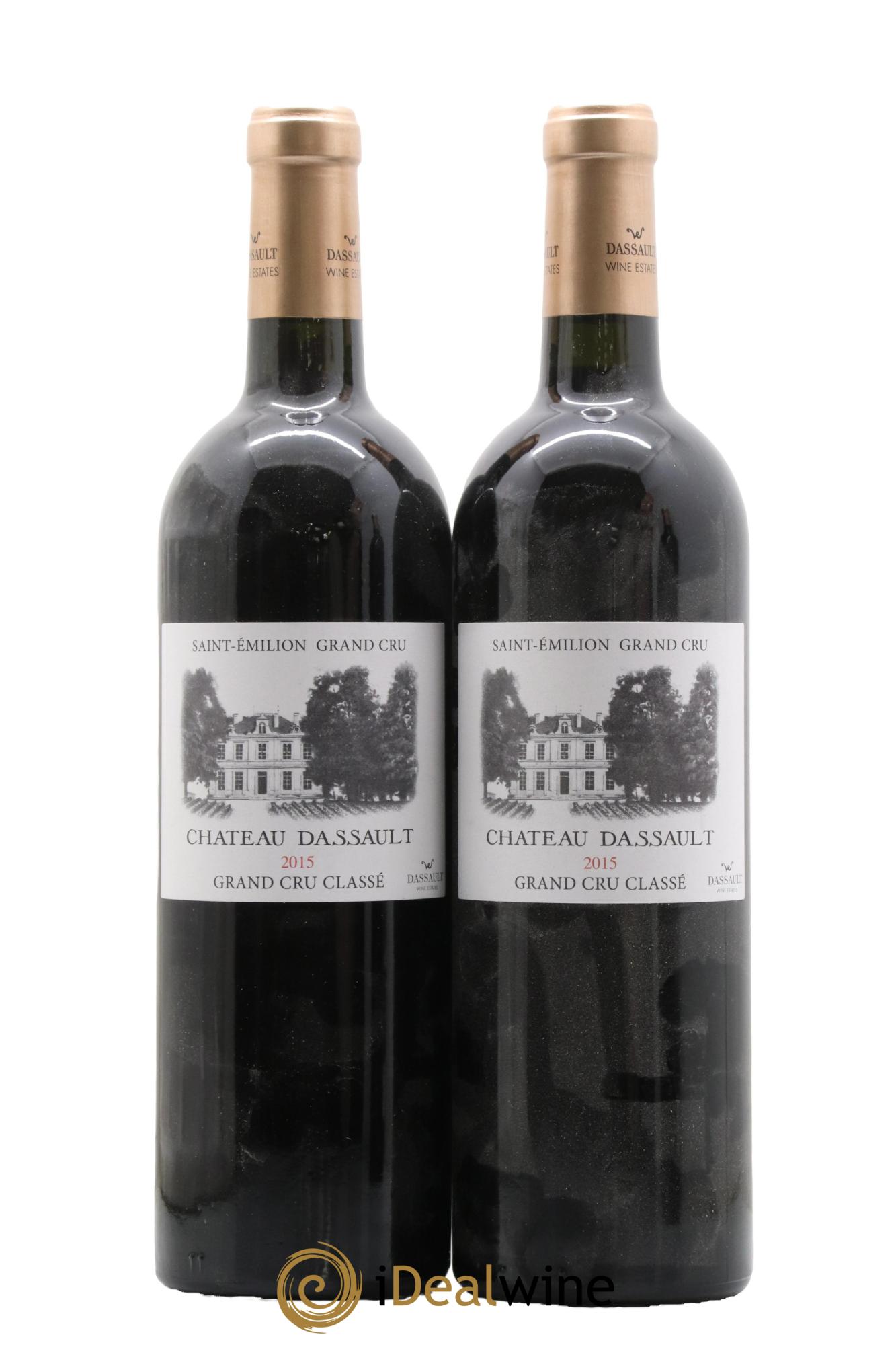 Château Dassault Grand Cru Classé 2015 - Lot de 2 bouteilles - 0