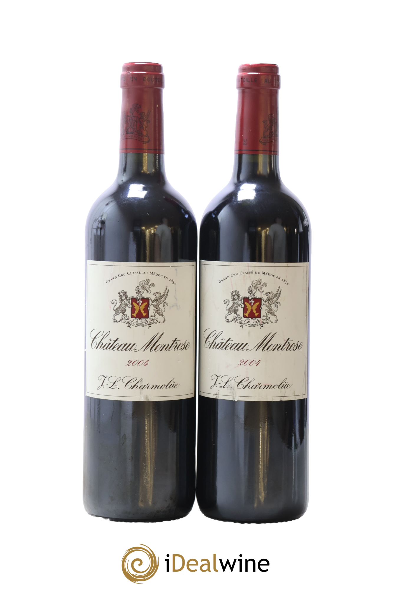 Château Montrose 2ème Grand Cru Classé 2004 - Lot de 2 bouteilles - 0