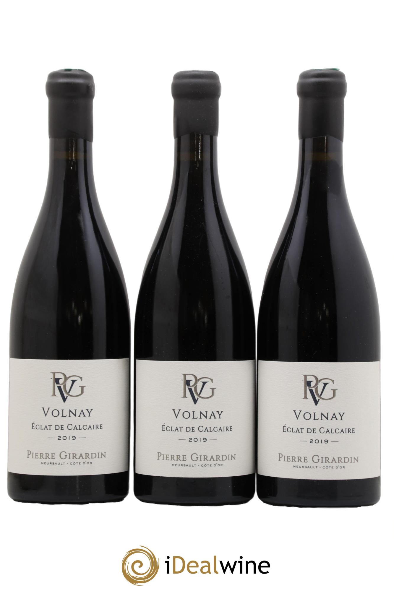 Volnay Eclat de Calcaire Domaine Pierre Girardin 2019 - Lot de 3 bouteilles - 0